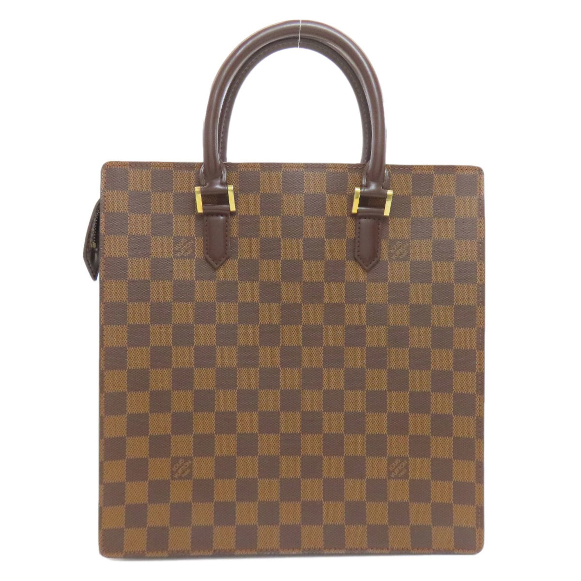 Louis Vuitton Damier Canvas Ebene Damier Canvas Handbag (Pre-Owned)