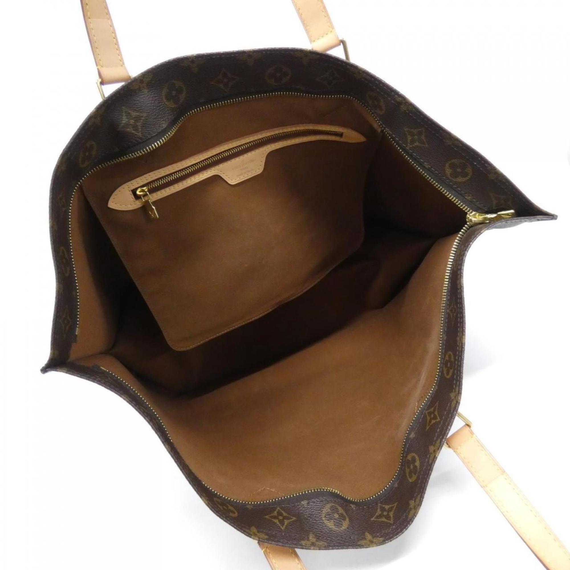 Louis Vuitton Marron Coated Canvas Handbag (Pre-Owned)