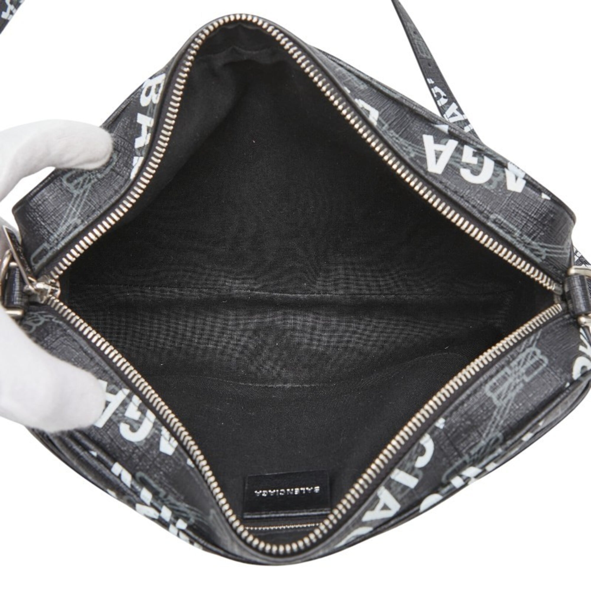 Balenciaga Black Pvc Shoulder Bag (Pre-Owned)