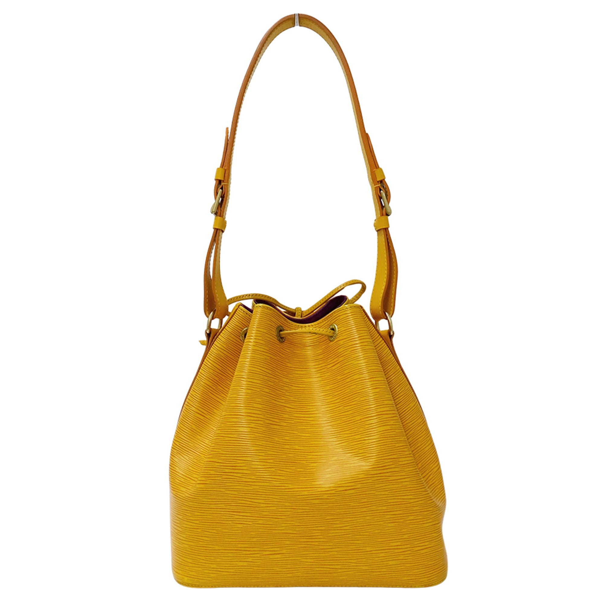 Louis Vuitton Yellow Epi Leather Handbag Shoulder Bag (Pre-Owned)