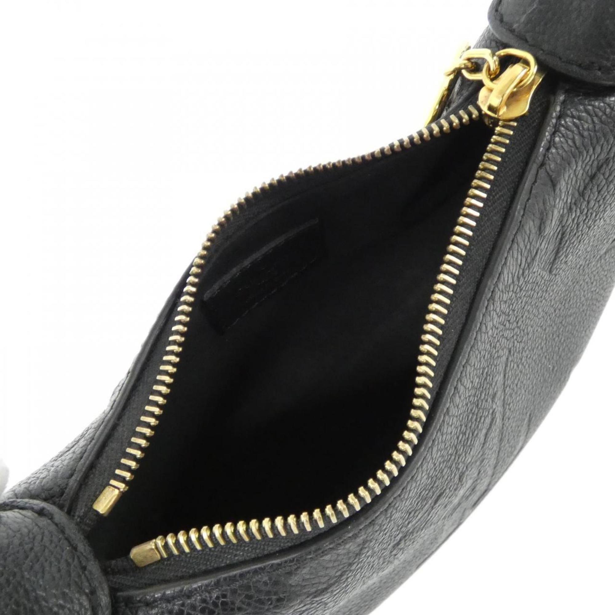 Louis Vuitton Black Leather Shoulder Bag (Pre-Owned)