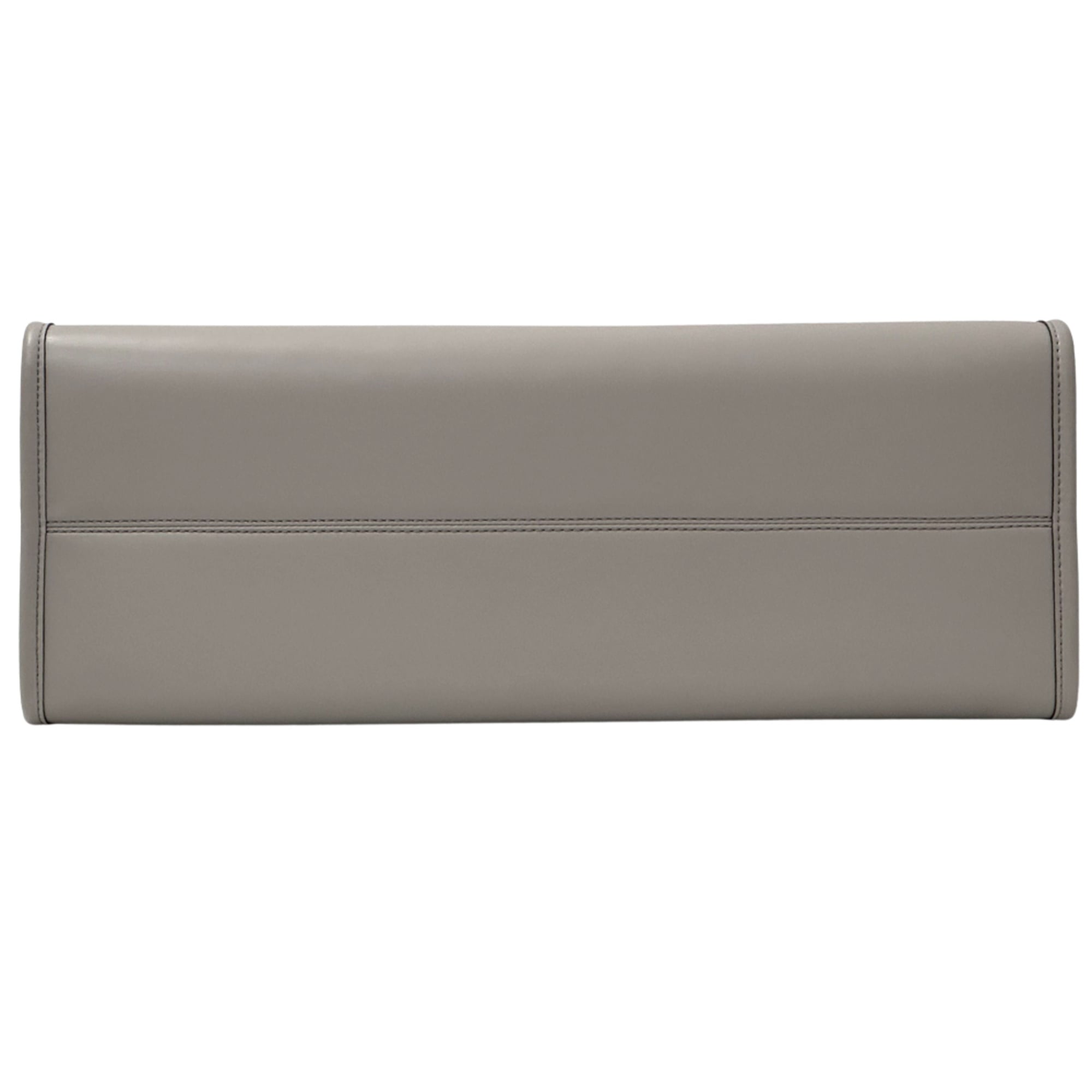 Michael Kors Gray Leather Handbag Tote Bag (Pre-Owned)