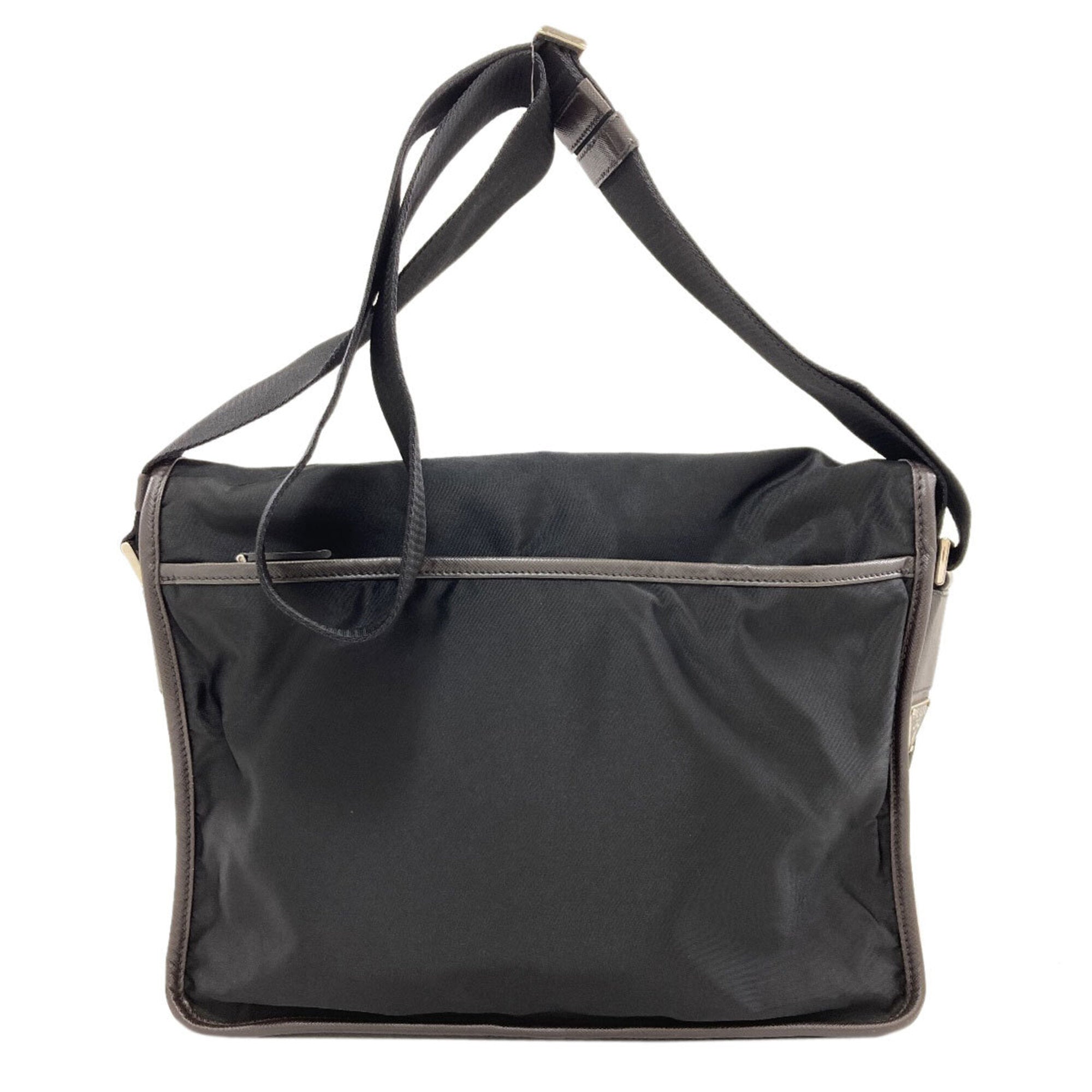 Prada Black Nylon Shoulder Bag (Pre-Owned)