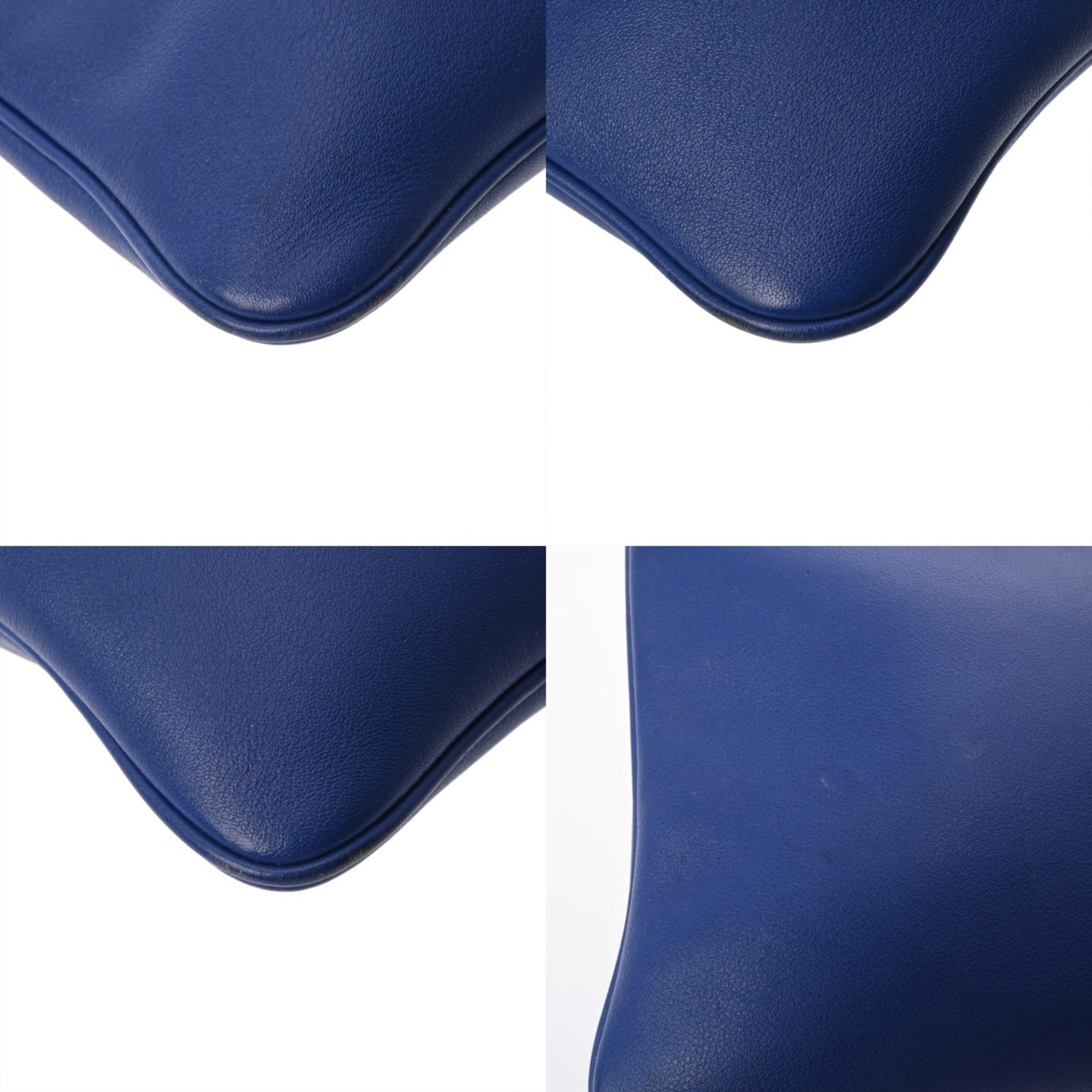 Hermes Blue Electric Swift Leather Shoulder Bag (Pre-Owned)