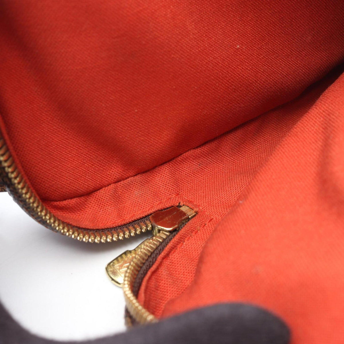 Louis Vuitton Brown Ebene Coated Canvas Fanny Pack Handbag (Pre-Owned)