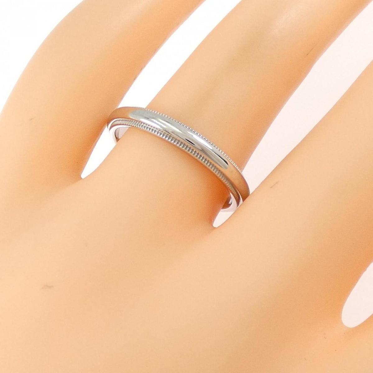 Tiffany Platinum 950 Band Ring (Pre-Owned)