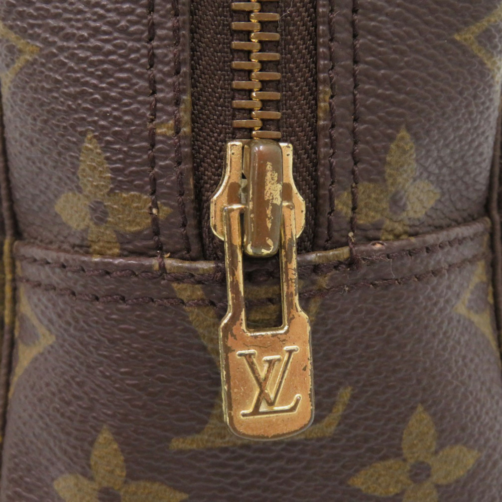 Louis Vuitton Brown Monogram Monogram Clutch Bag (Pre-Owned)