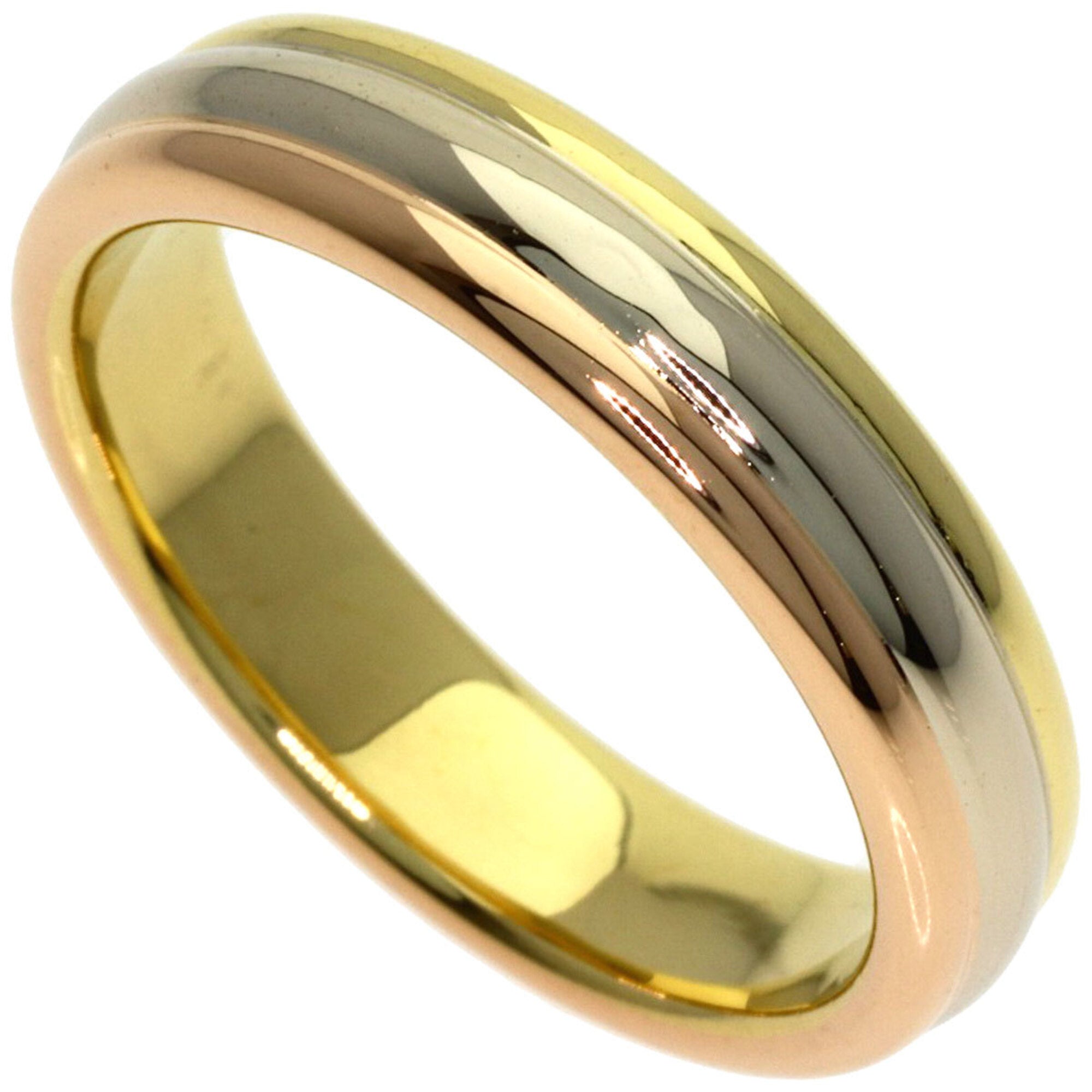 Cartier Yellow Gold (18K) Pink Gold (18K) White Gold (18K) Band Ring (Pre-Owned)