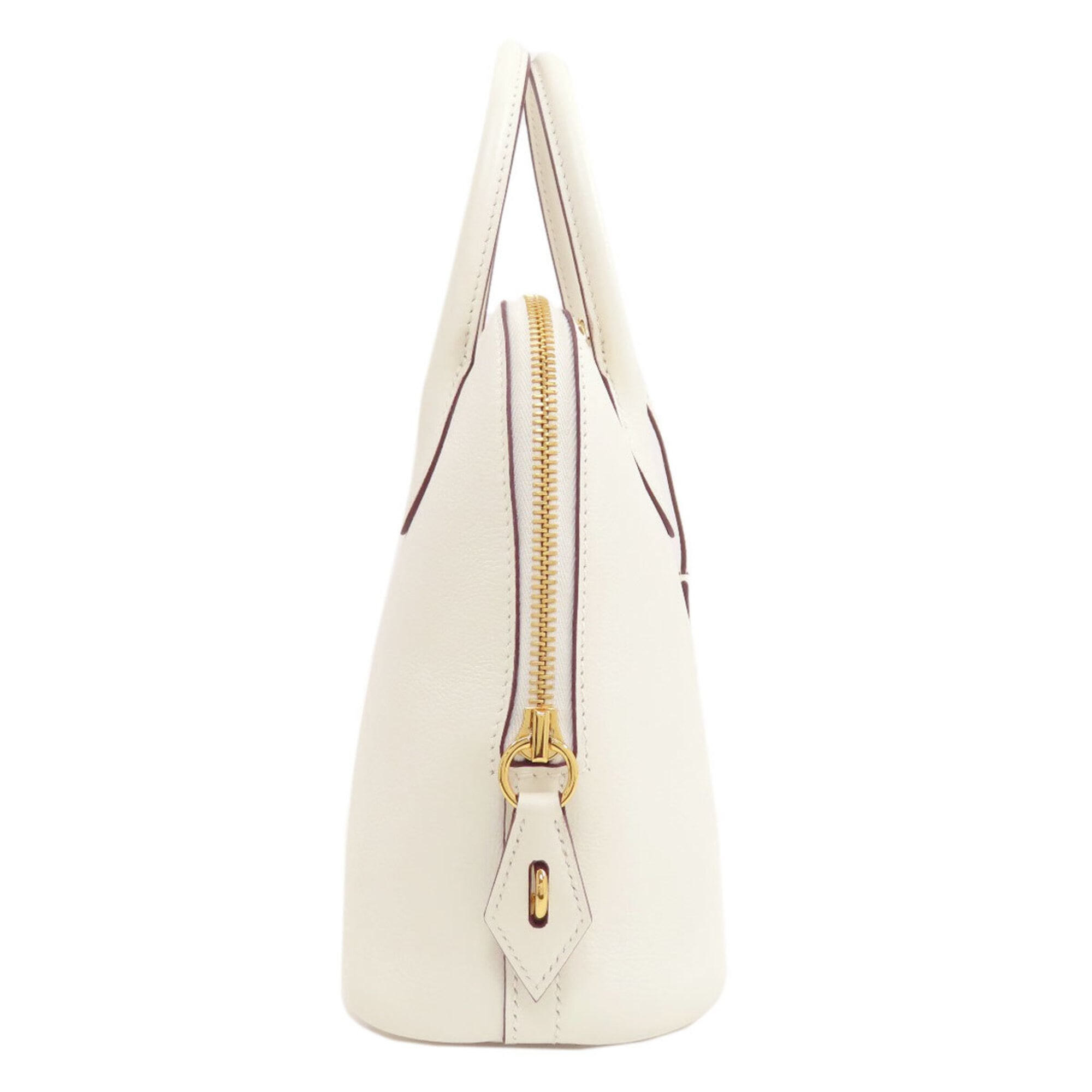 Hermes Brown White Handbag (Pre-Owned)