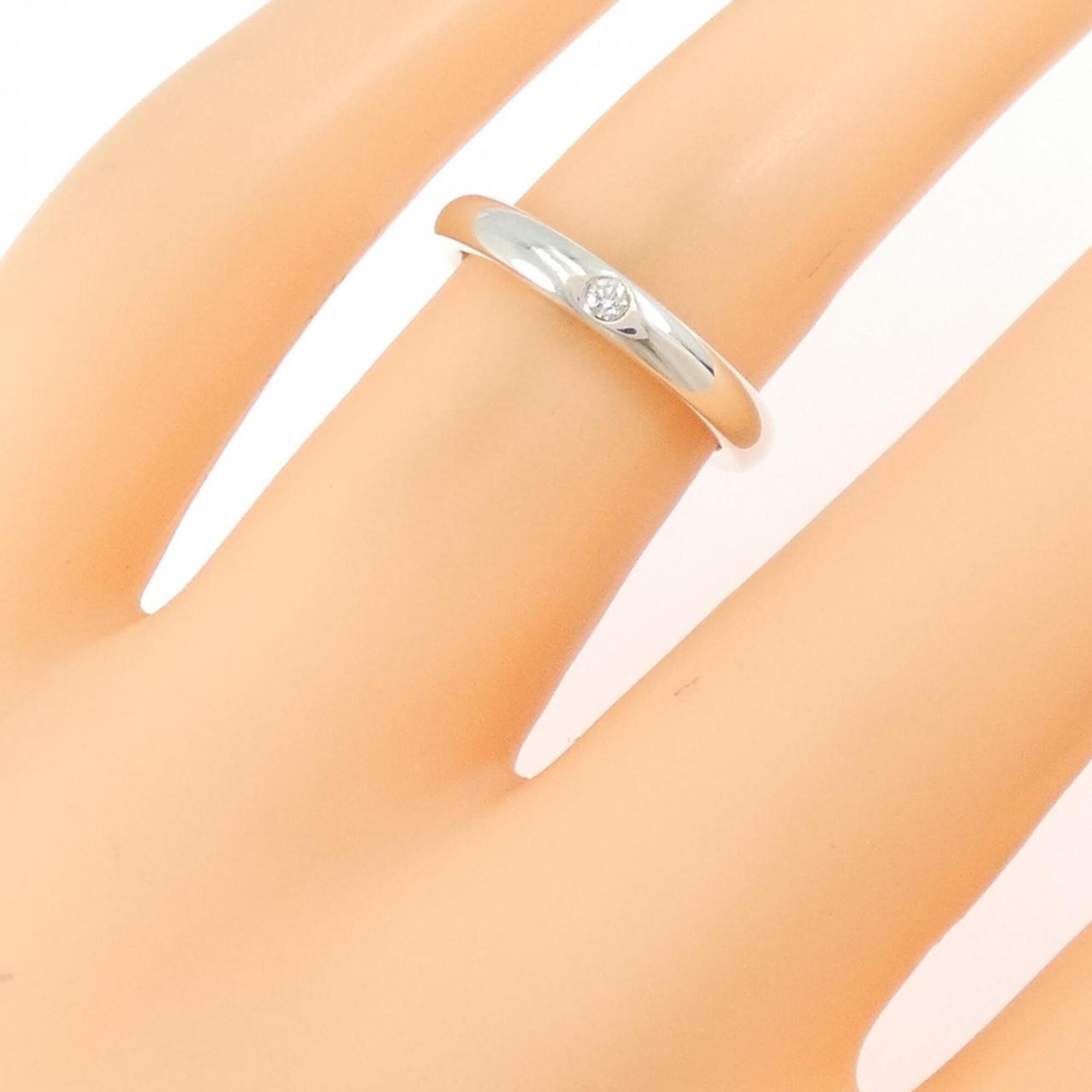 Tiffany Silver Silver 925 Band Ring (Pre-Owned)