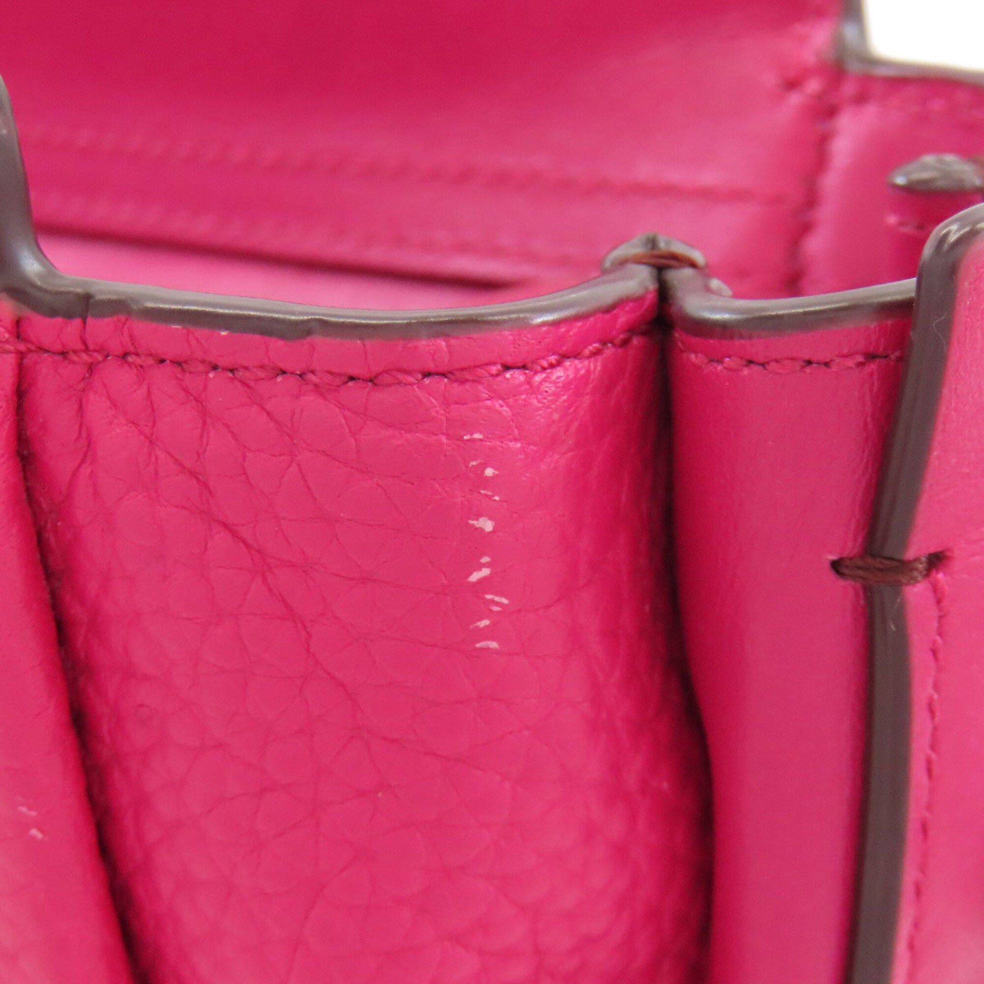 Coach Pink Leather Handbag (Pre-Owned)
