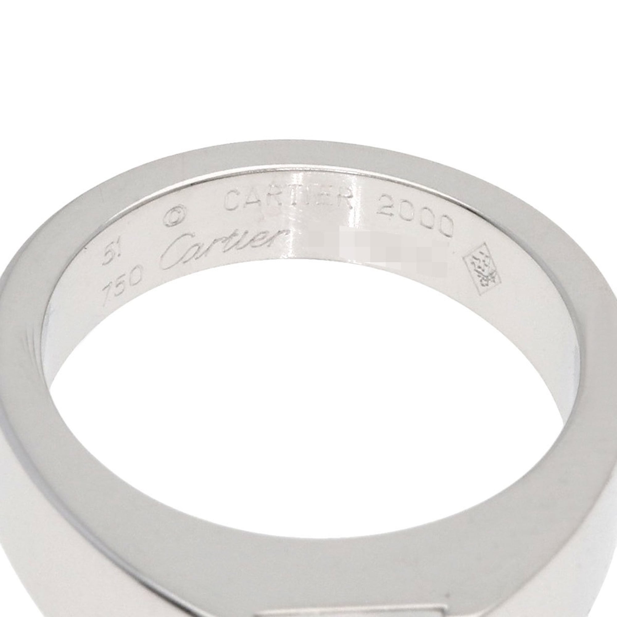 Cartier White Gold (18K) Band Ring (Pre-Owned)