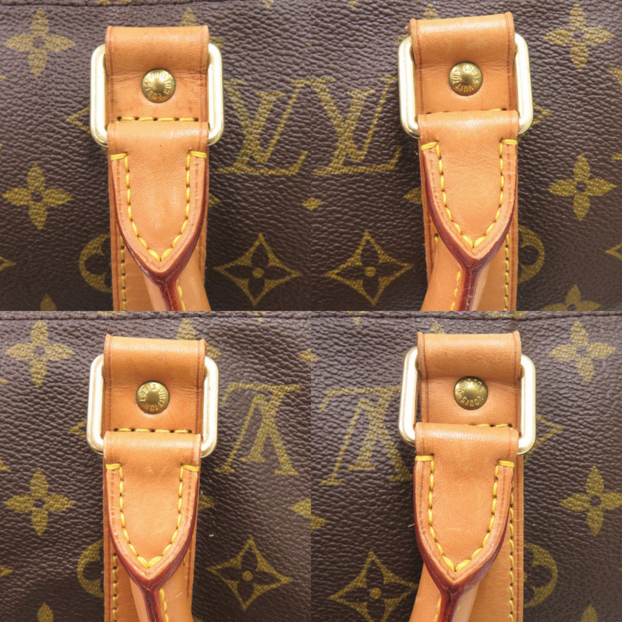 Louis Vuitton Brown Monogram Monogram Boston Bag (Pre-Owned)