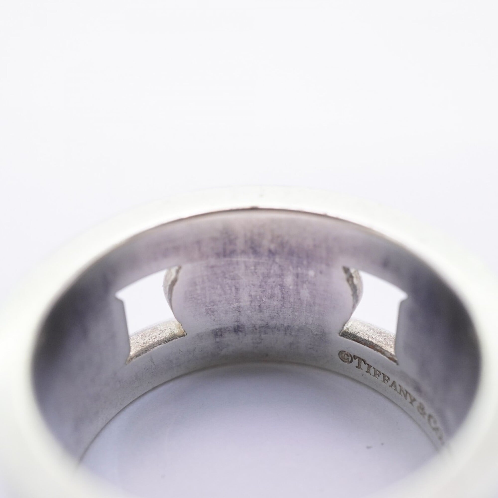 Tiffany Silver 925 Band Ring (Pre-Owned)