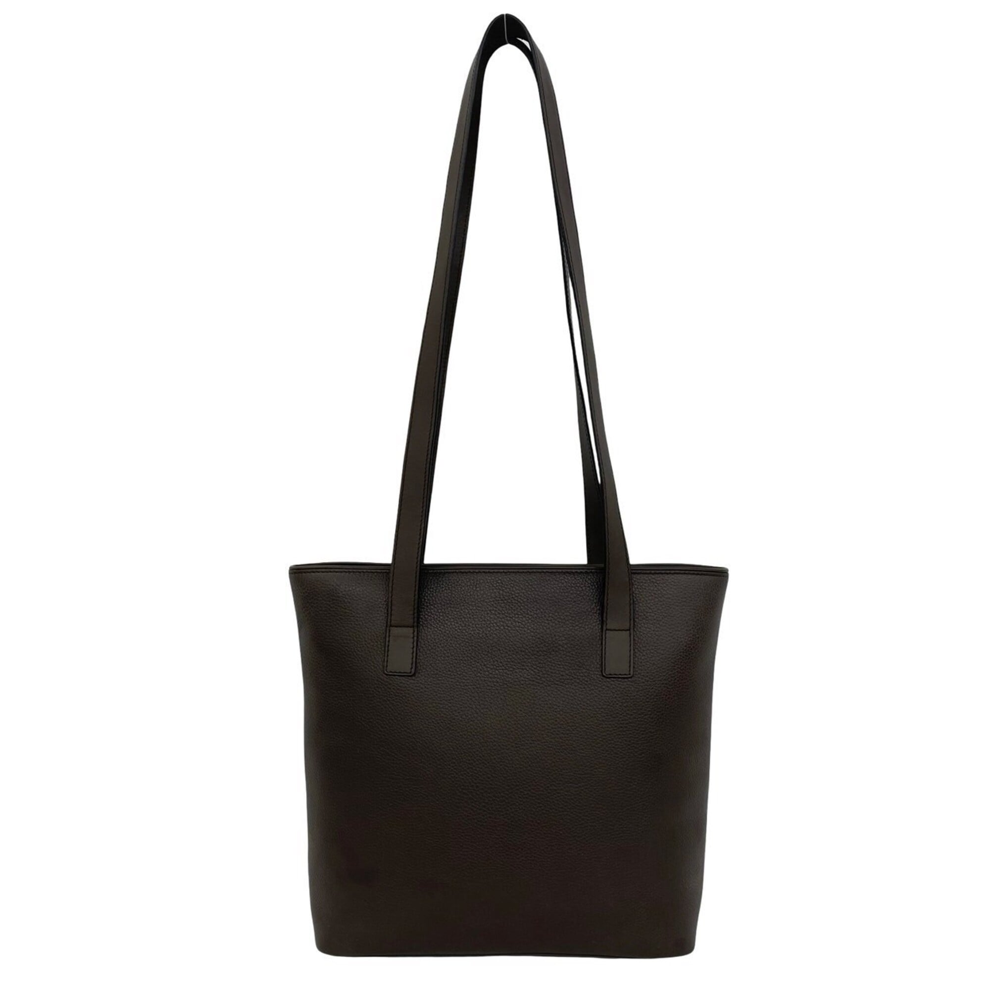 Celine Brown Leather Handbag Shoulder Bag Tote Bag (Pre-Owned)