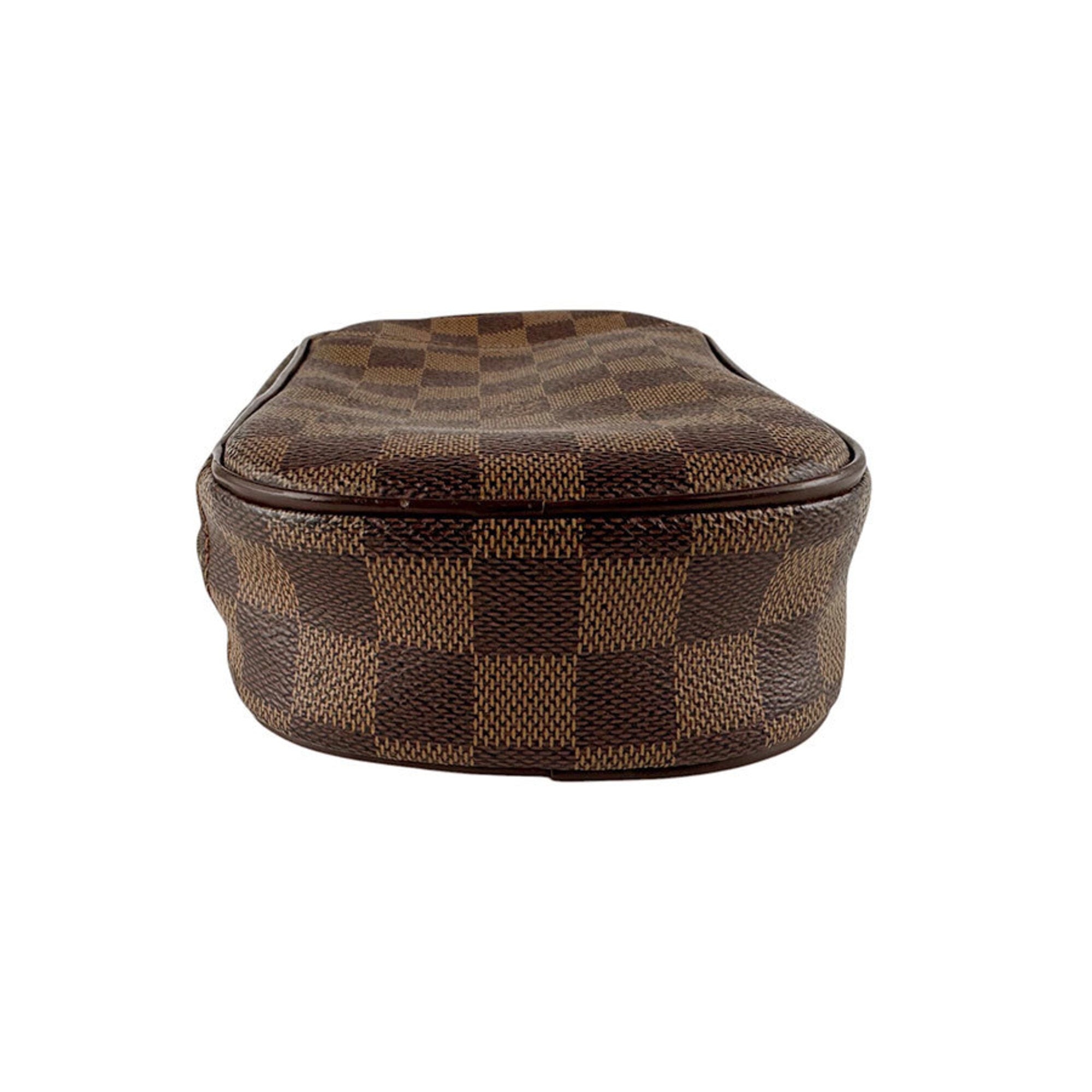 Louis Vuitton Brown Damier Canvas Damier Canvas Pochette Sling Bag (Pre-Owned)