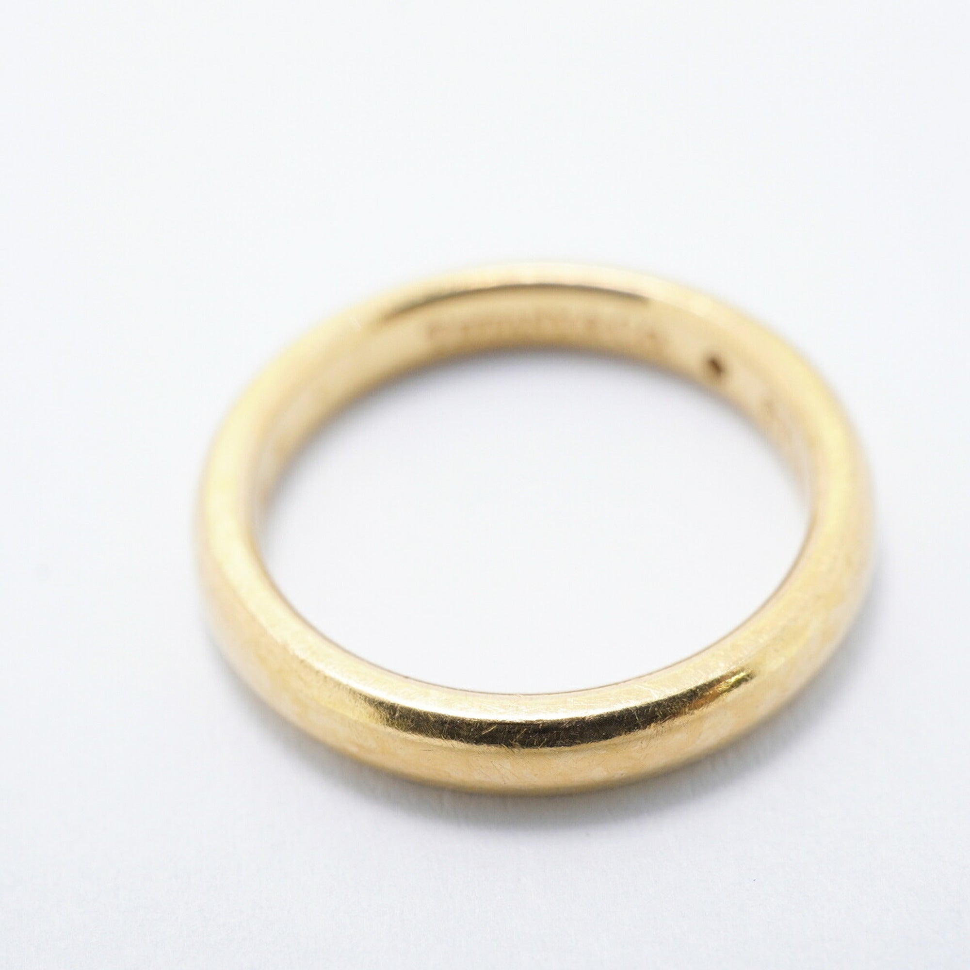 Tiffany Yellow Gold (18K) Band Ring (Pre-Owned)