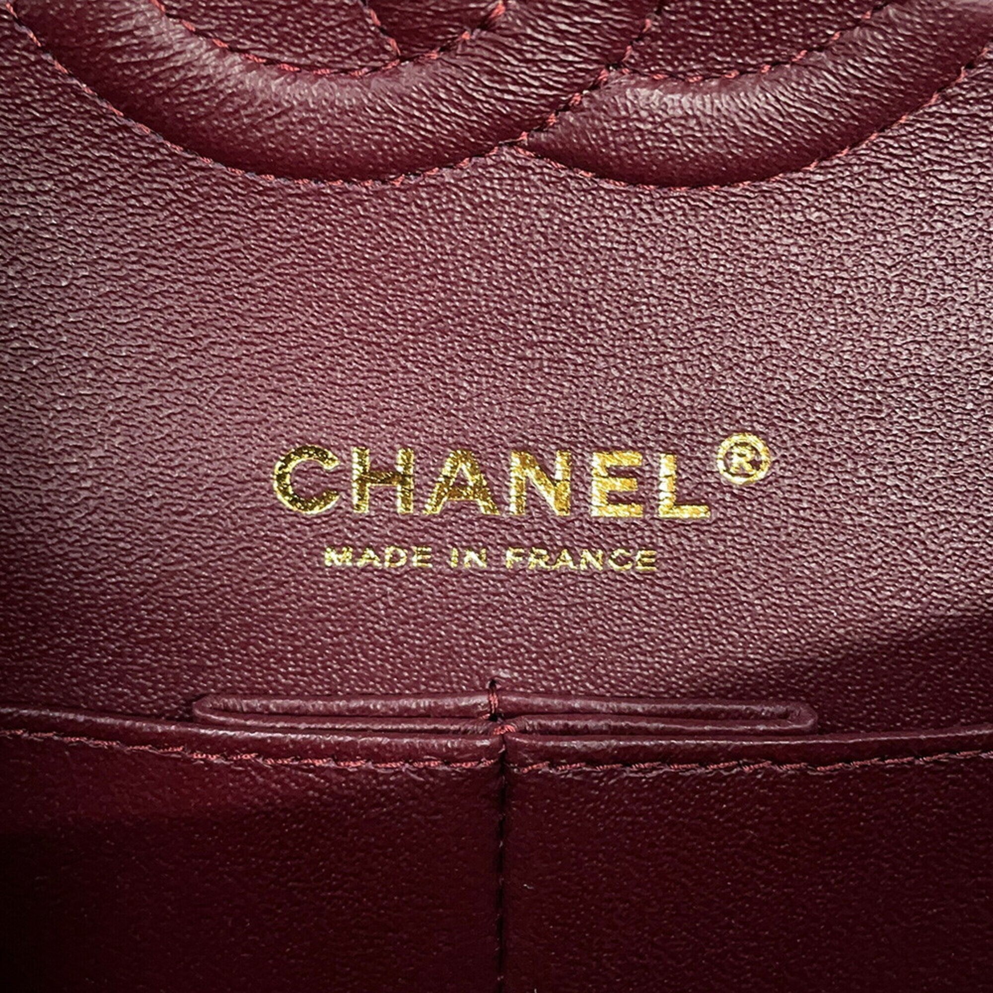 Chanel Black Leather Handbag Shoulder Bag (Pre-Owned)