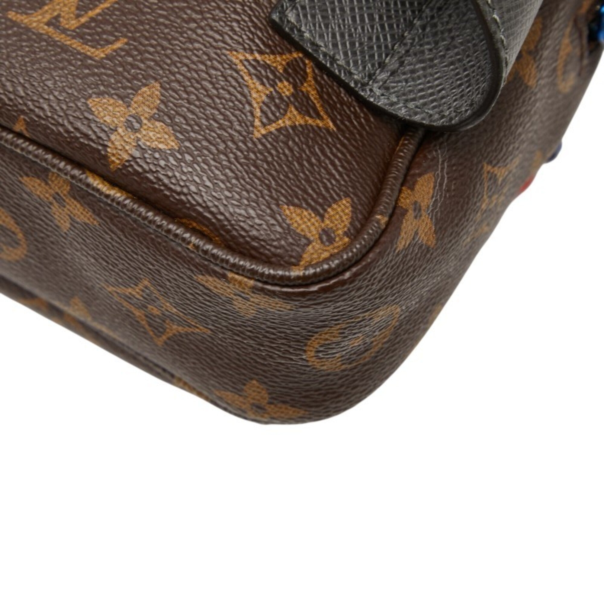 Louis Vuitton Brown Monogram Multi-Color Pvc Sling Bag (Pre-Owned)