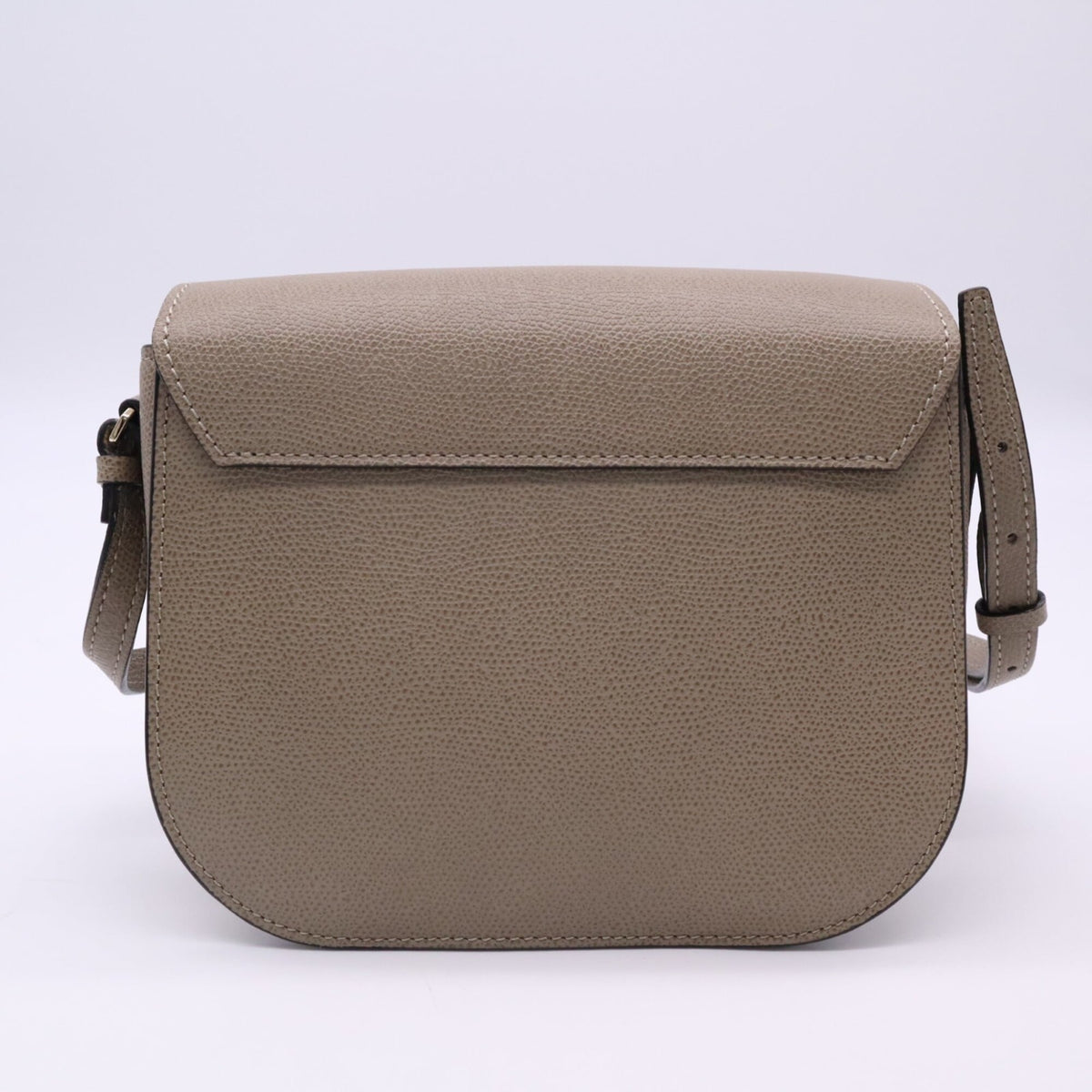 Valextra Brown Leather Shoulder Bag (Pre-Owned)