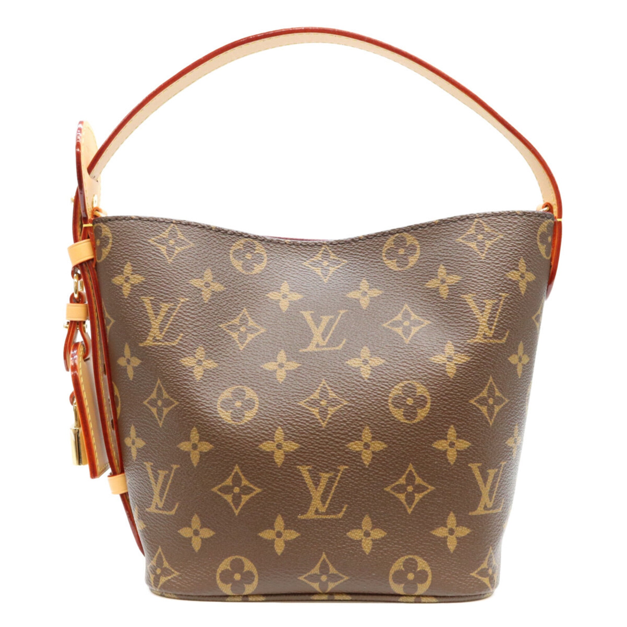Louis Vuitton Brown Monogram Shoulder Bag (Pre-Owned)