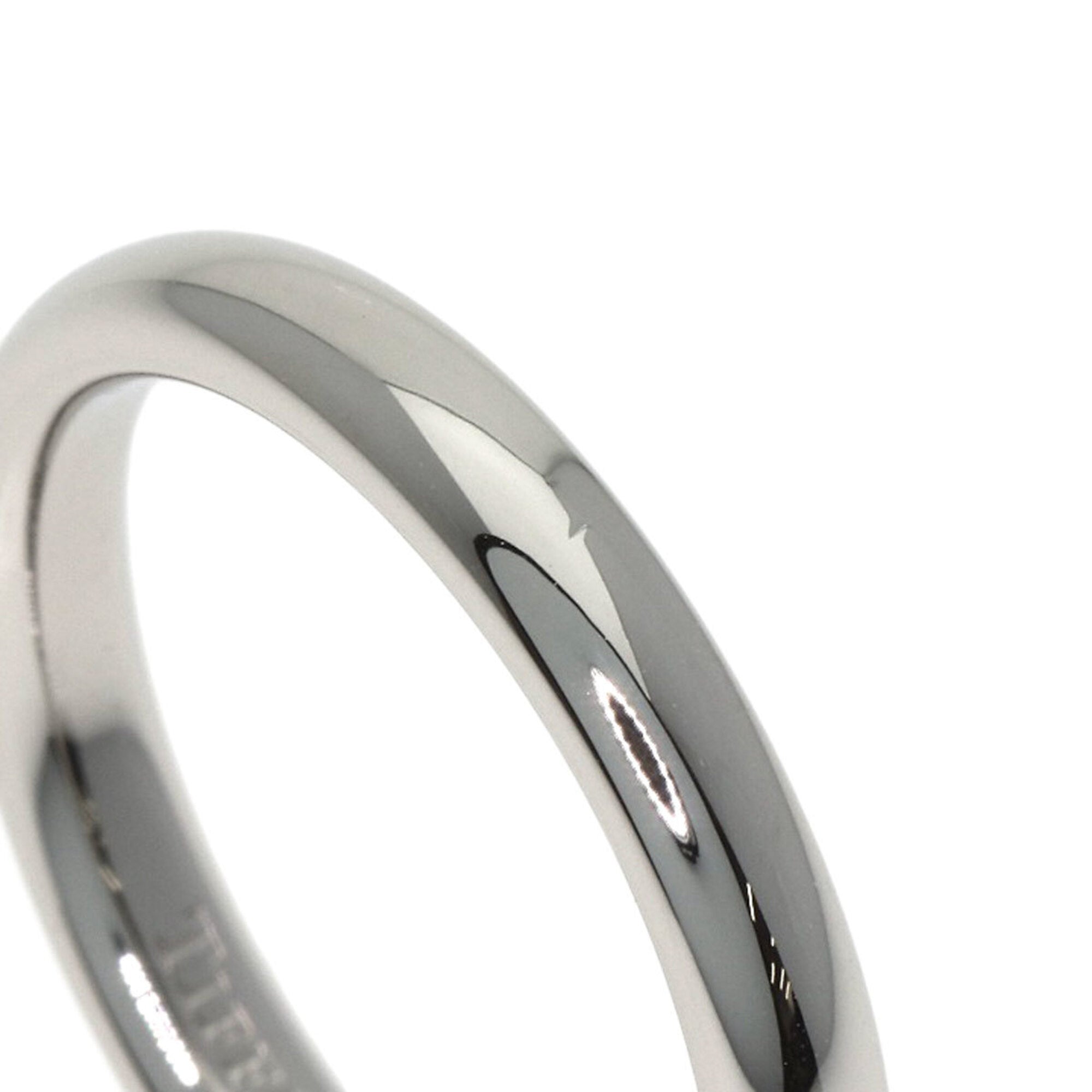 Tiffany Platinum 950 Band Ring (Pre-Owned)