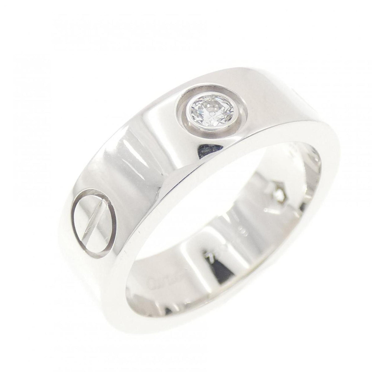 Cartier White Gold (18K) Band Ring (Pre-Owned)