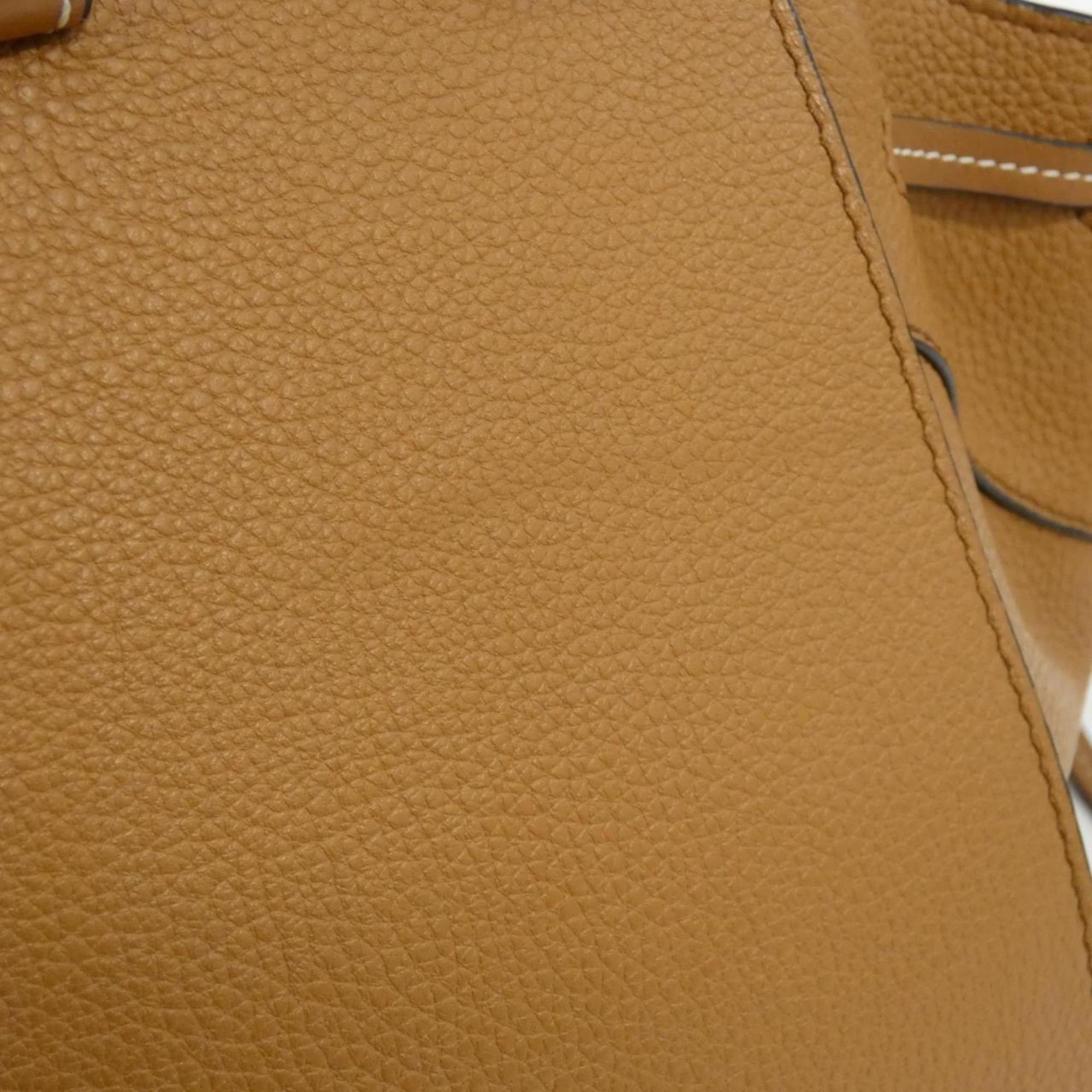 Loewe Hammock Light Camel Leather Shoulder Bag (Pre-Owned)