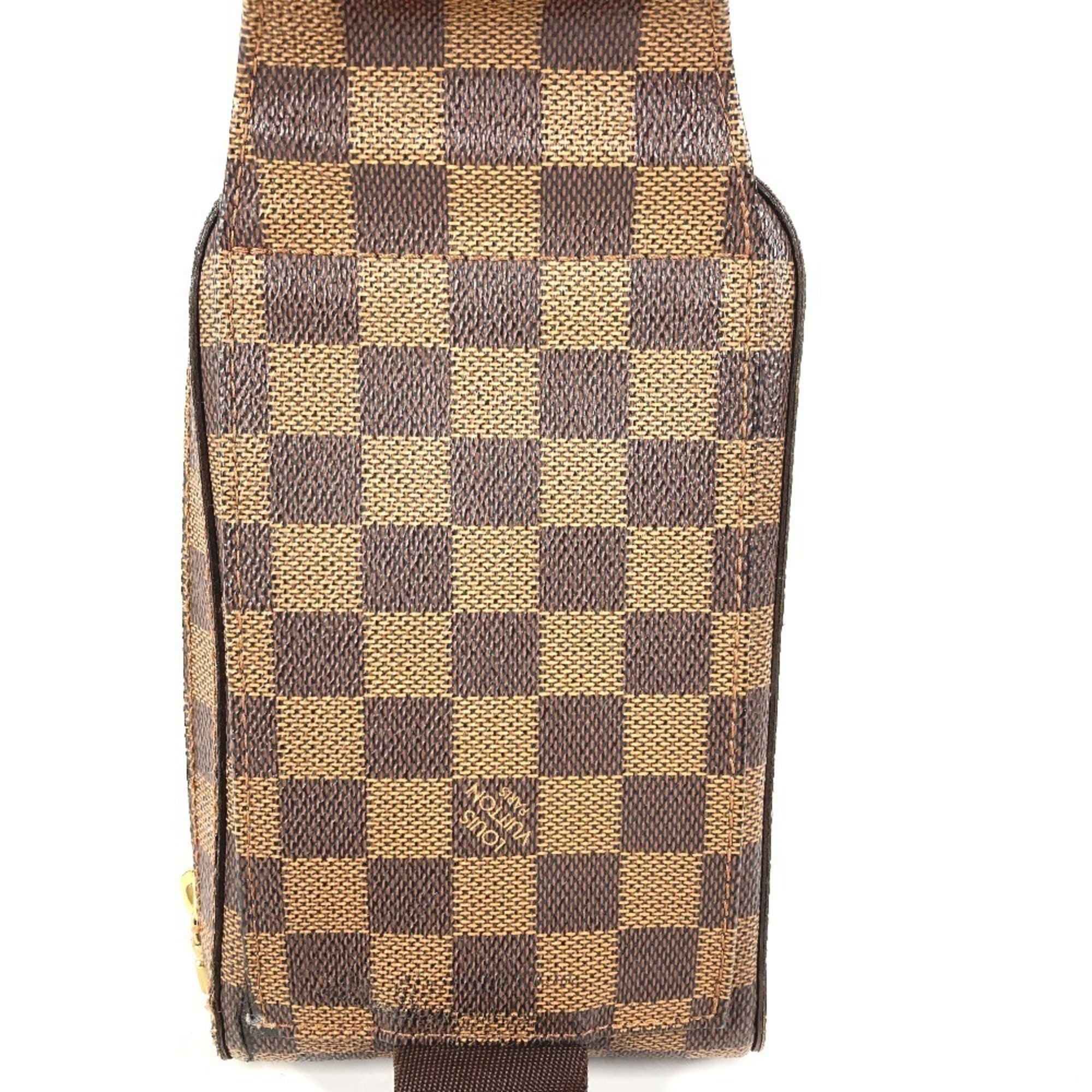 Louis Vuitton Brown Damier Canvas Ebene Damier Canvas Fanny Pack Shoulder Bag (Pre-Owned)