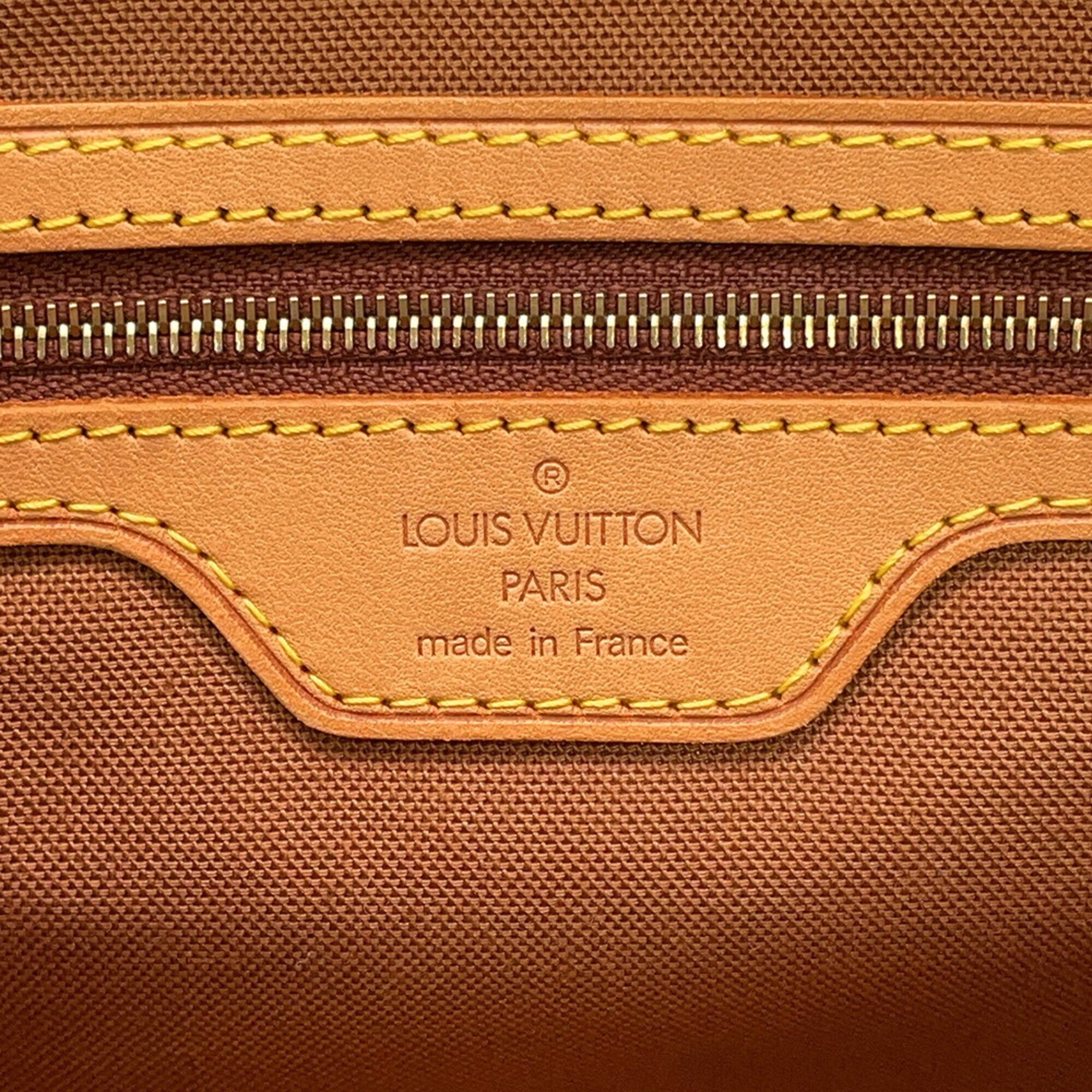 Louis Vuitton Brown Monogram Monogram Handbag Shoulder Bag Tote Bag (Pre-Owned)