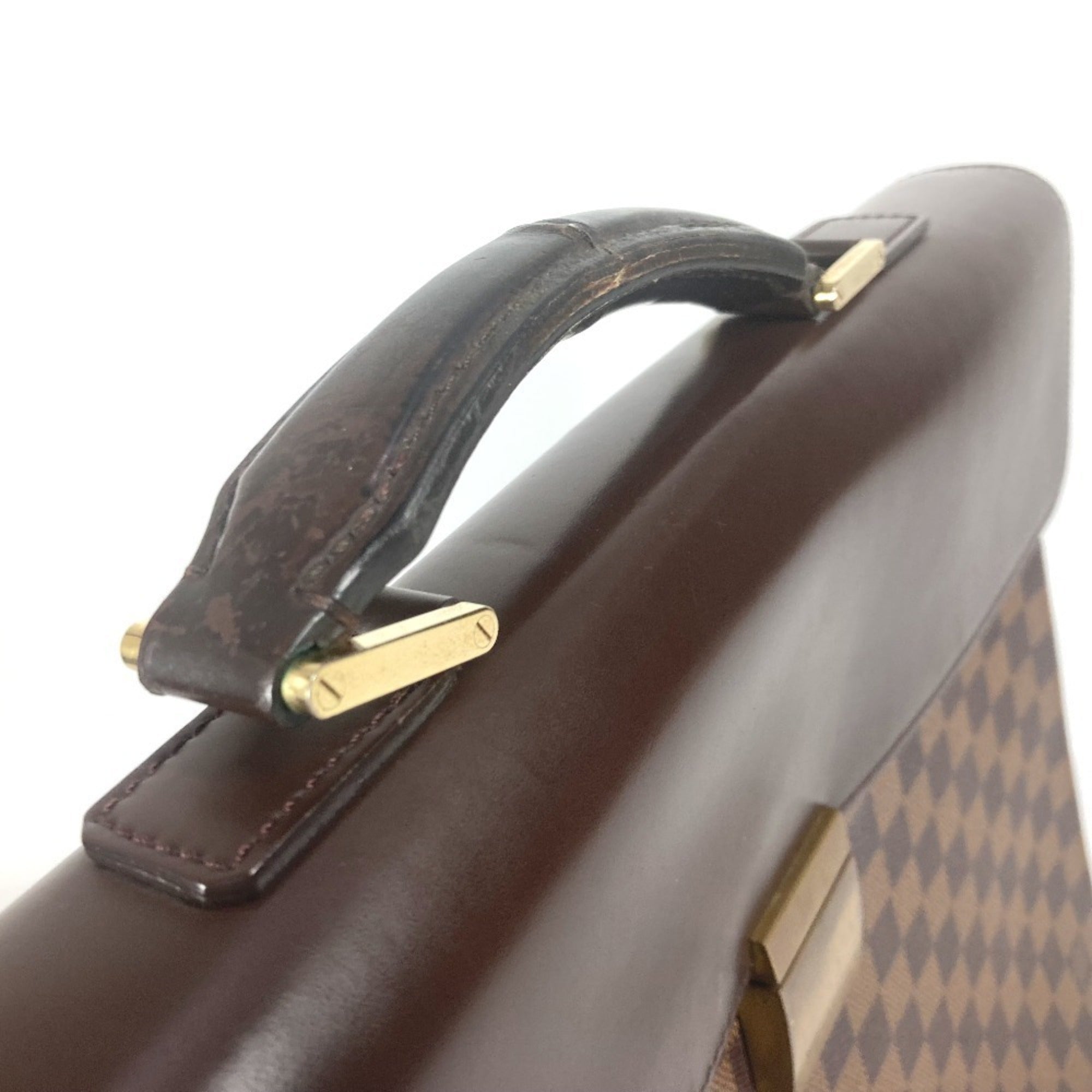 Louis Vuitton Brown Ebene Damier Canvas Briefcase (Pre-Owned)