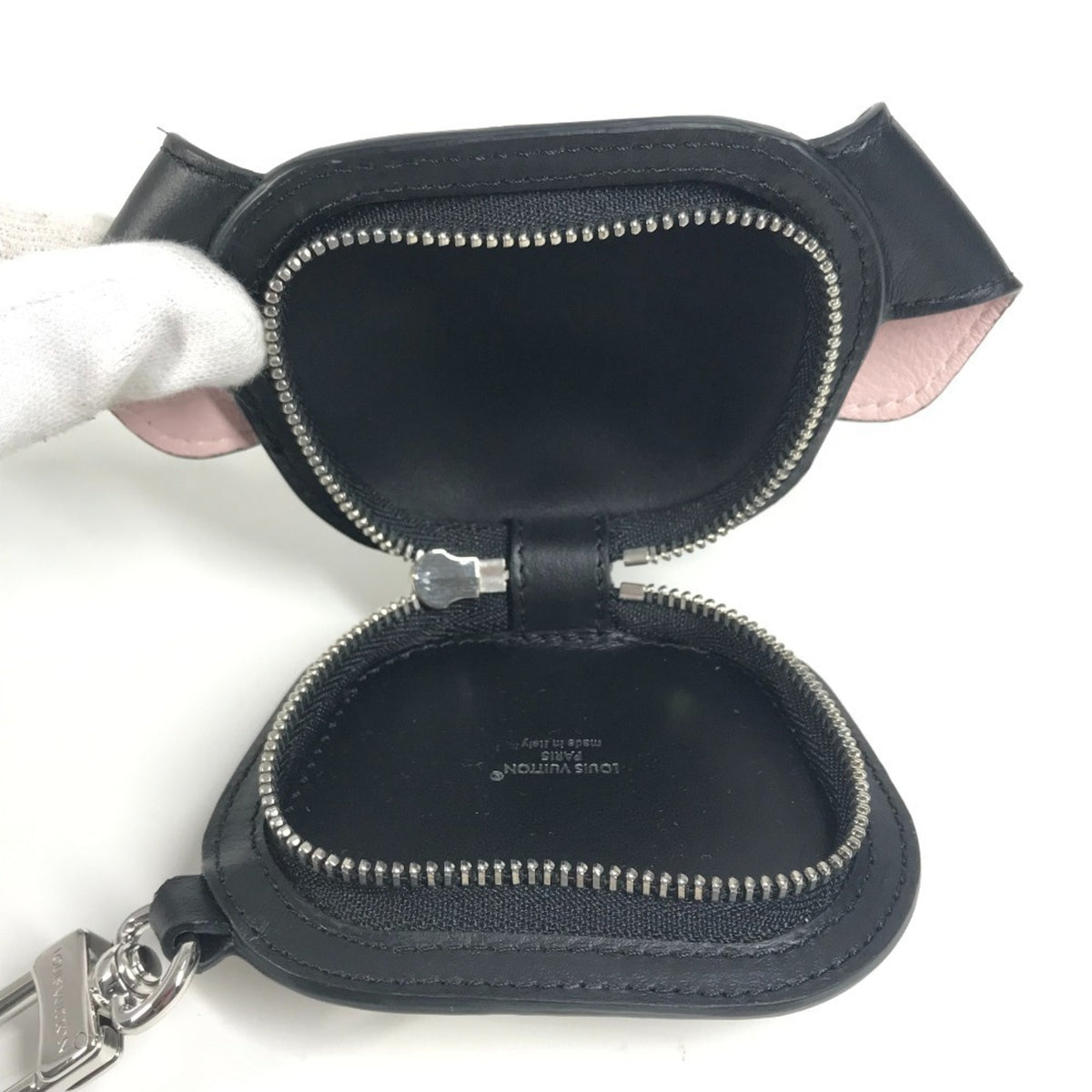 Louis Vuitton Black Multi-Color White Monogram Canvas Coin Purse/Coin Case (Pre-Owned)