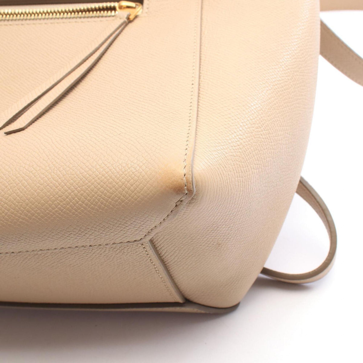 Celine Beige Leather Handbag (Pre-Owned)