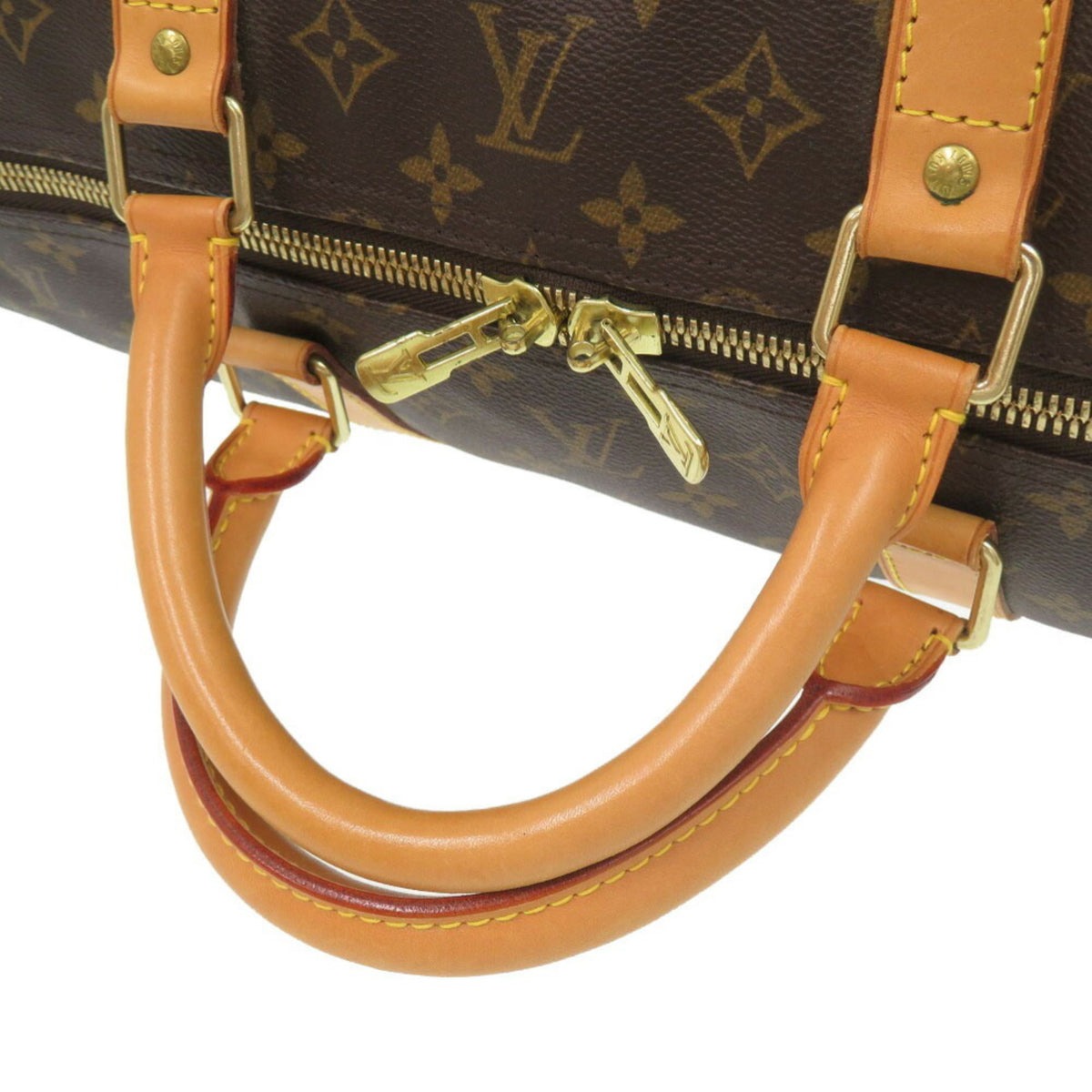 Louis Vuitton Brown Monogram Monogram Boston Bag (Pre-Owned)