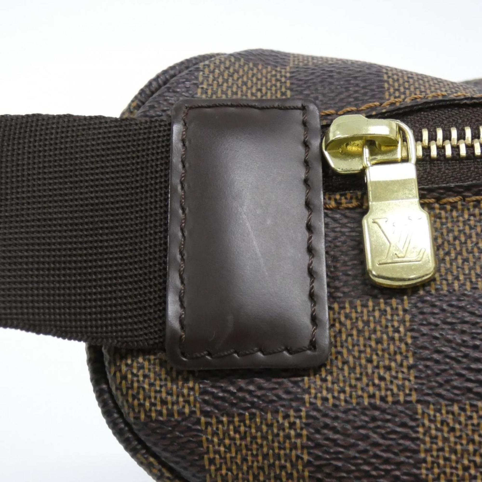 Louis Vuitton Ebene Coated Canvas Shoulder Bag (Pre-Owned)