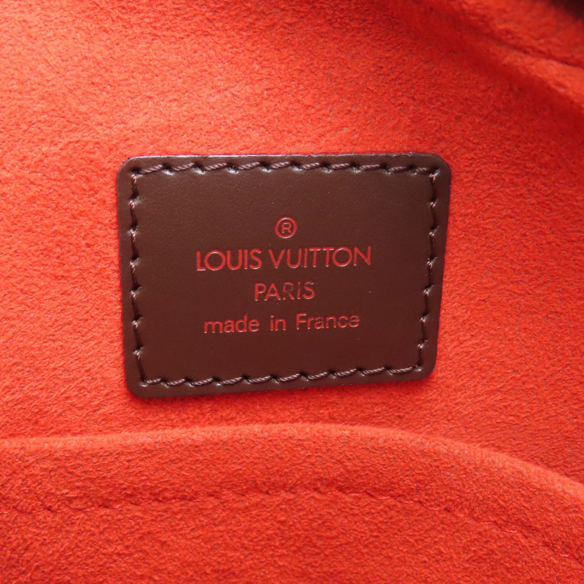 Louis Vuitton Brown Damier Canvas Ebene Damier Canvas Shoulder Bag (Pre-Owned)