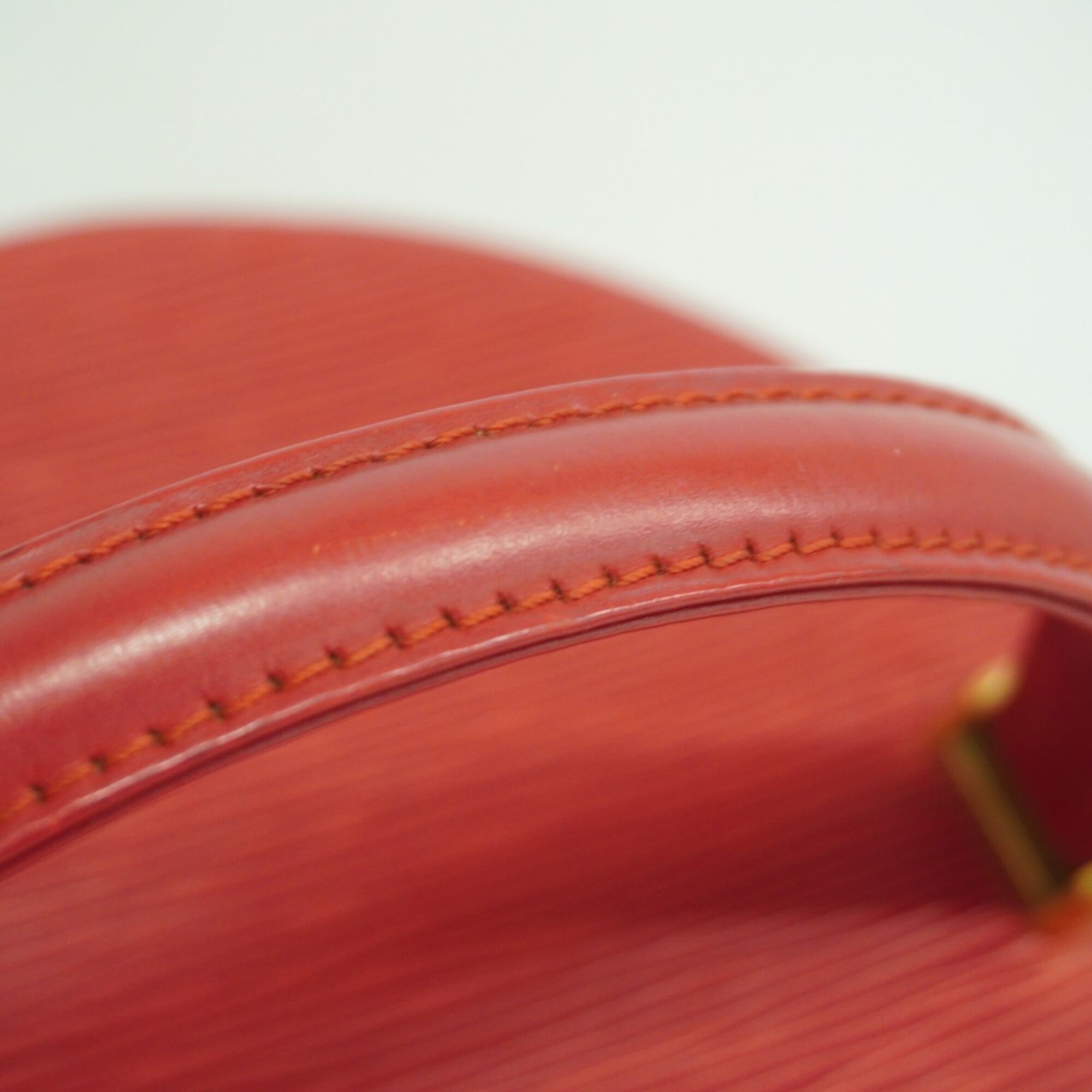 Louis Vuitton Castilian Red Handbag (Pre-Owned)