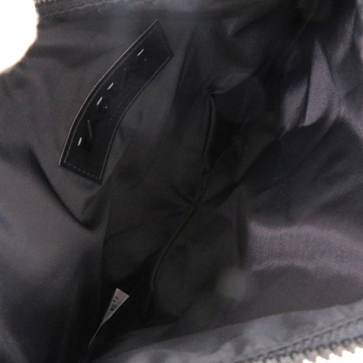 Issey Miyake Black Blue Polyester Nylon Shoulder Bag (Pre-Owned)