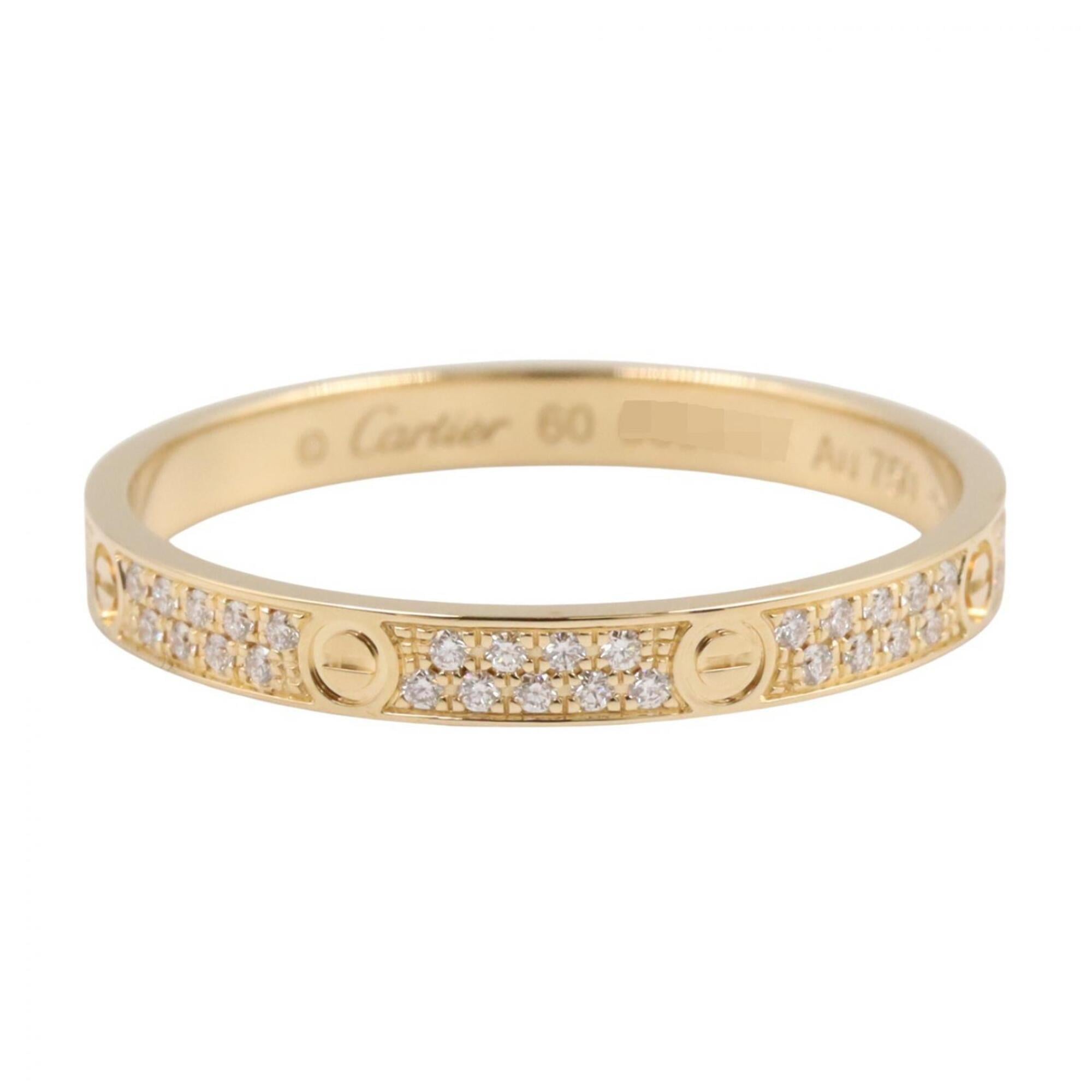 Cartier Gold Clear Yellow Gold (18K) Band Ring (Pre-Owned)