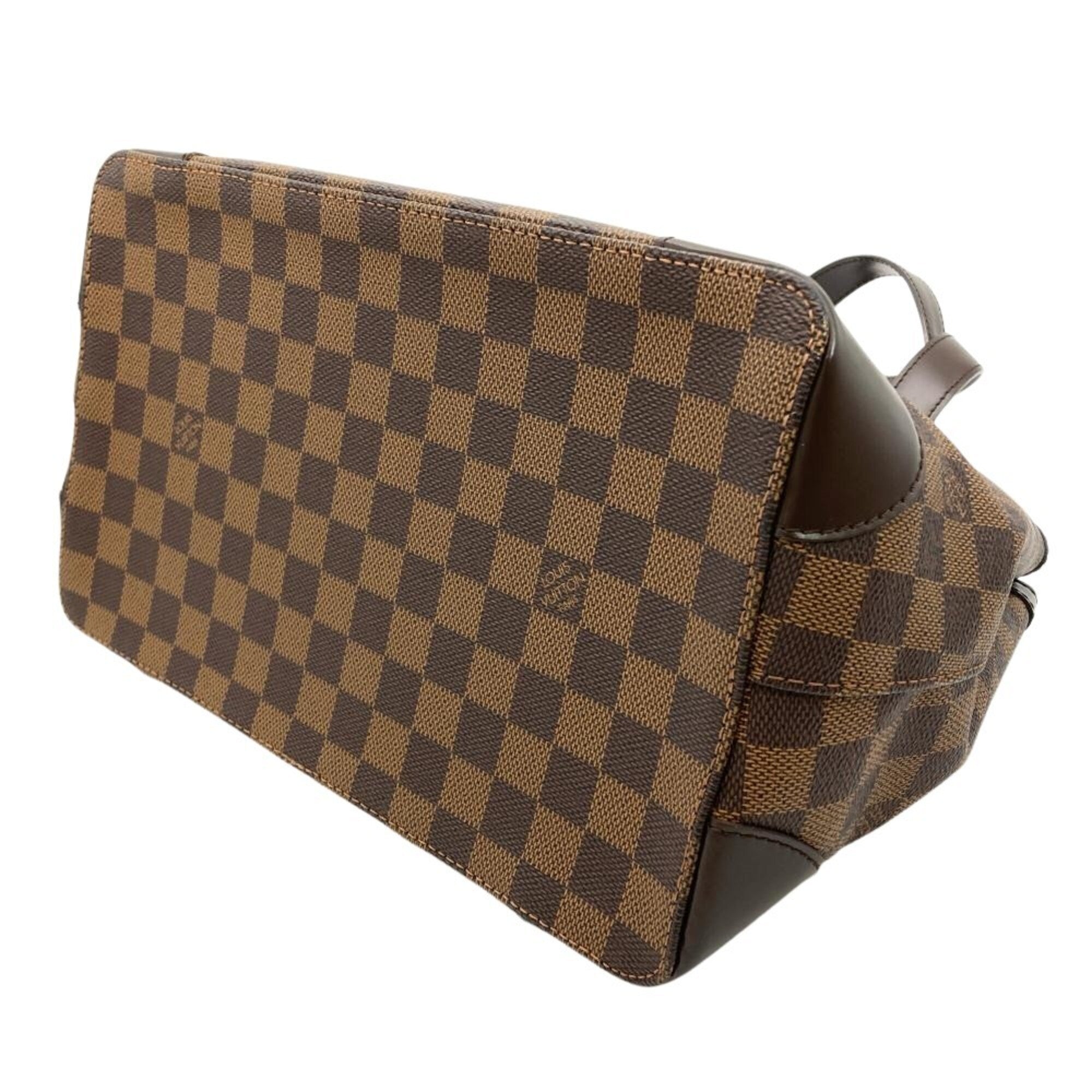 Louis Vuitton Brown Damier Canvas Handbag (Pre-Owned)