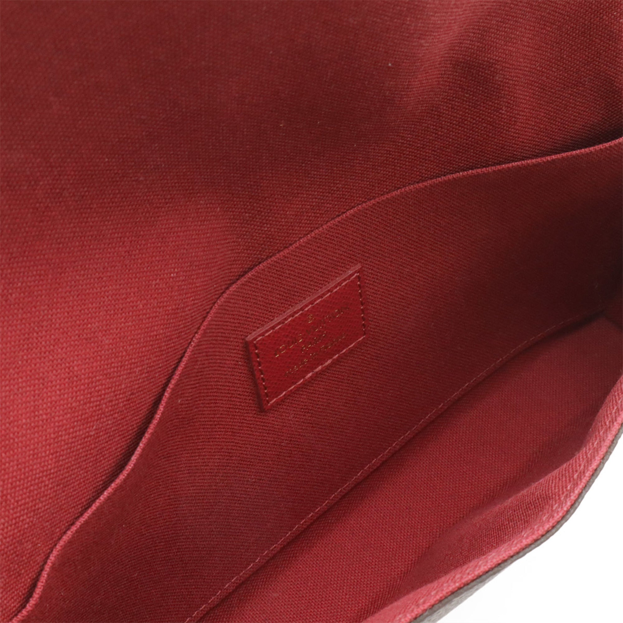 Louis Vuitton Monogram Fuchsia Monogram Pochette Shoulder Bag (Pre-Owned)