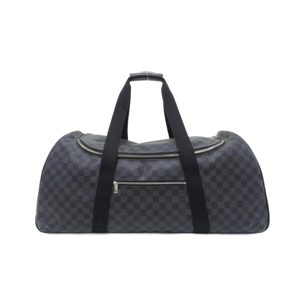 Louis Vuitton Graphite Coated Canvas Boston Bag (Pre-Owned)