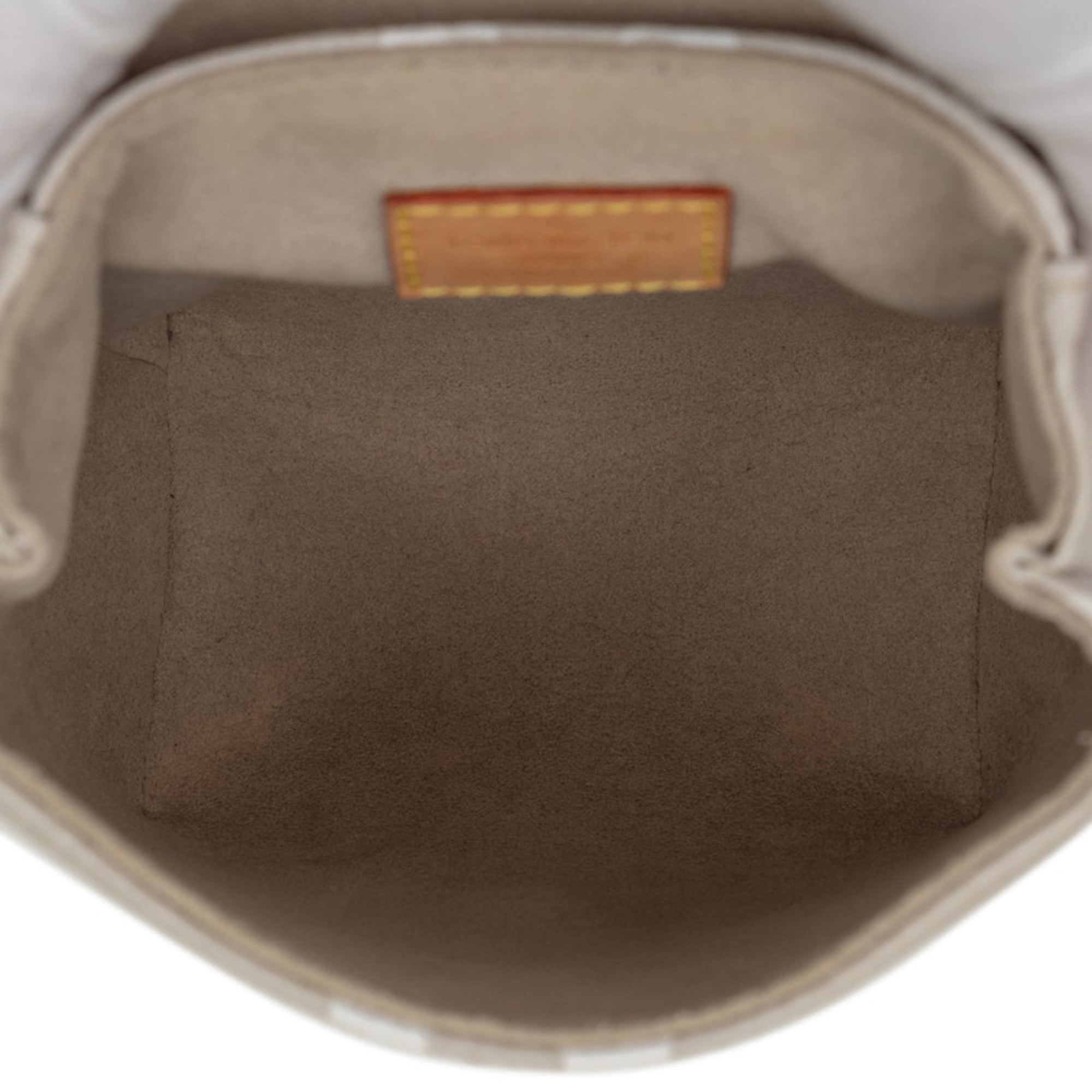 Louis Vuitton Gray Pink Pvc Leather Backpack (Pre-Owned)
