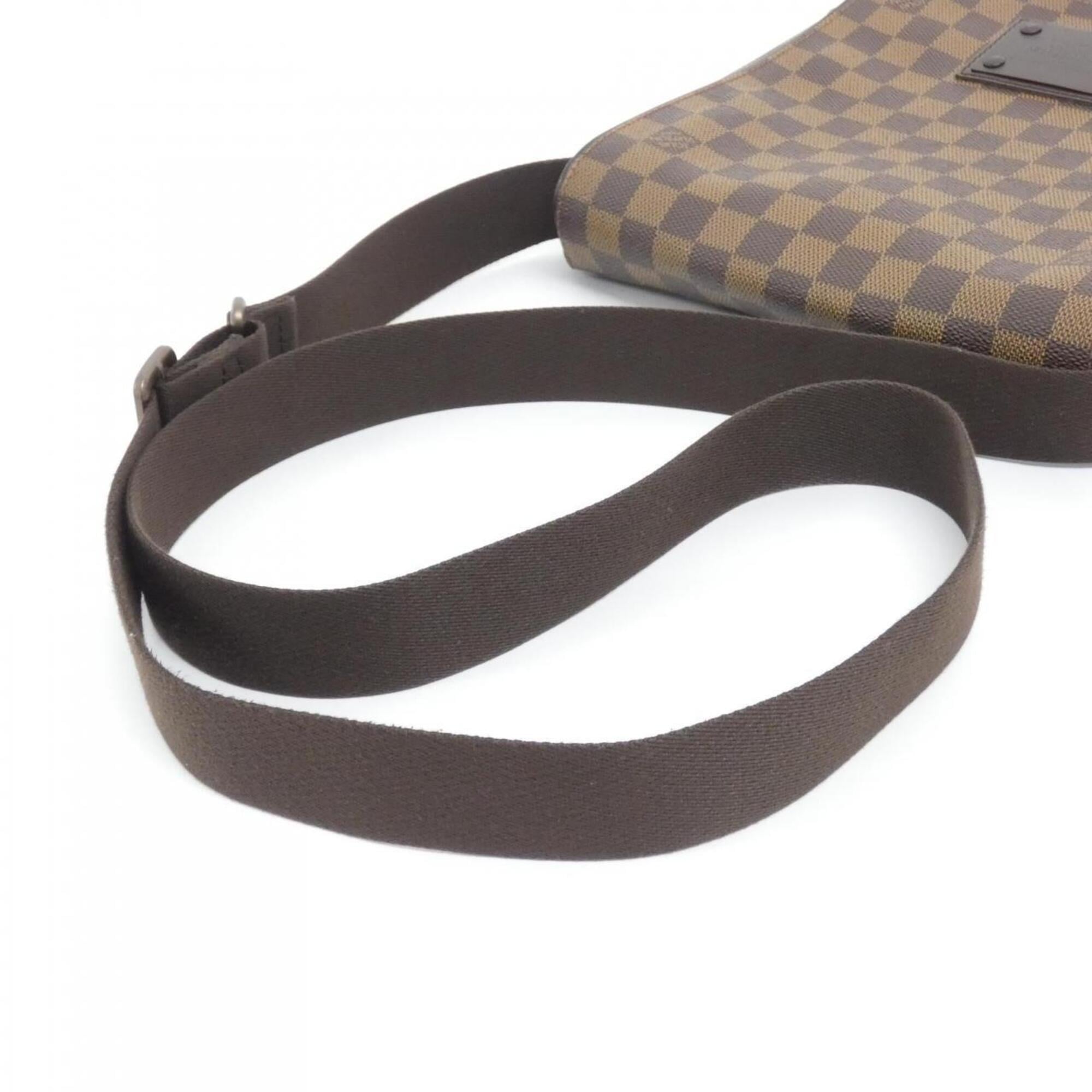 Louis Vuitton Ebene Coated Canvas Shoulder Bag (Pre-Owned)