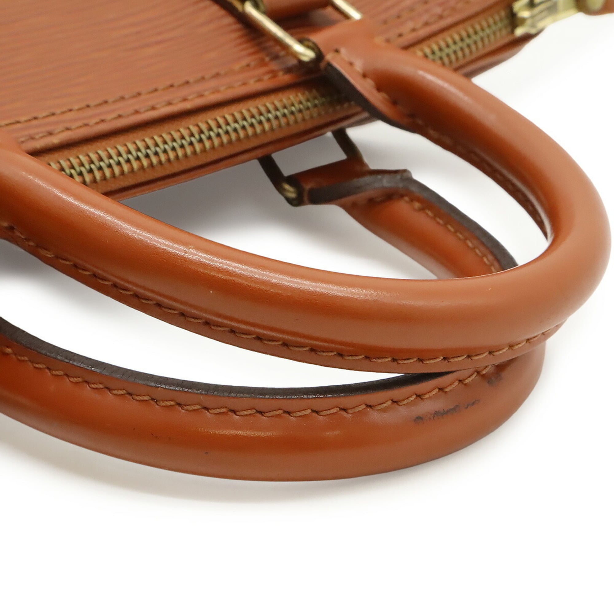 Louis Vuitton Epi Kenyan Brown Epi Leather Handbag (Pre-Owned)