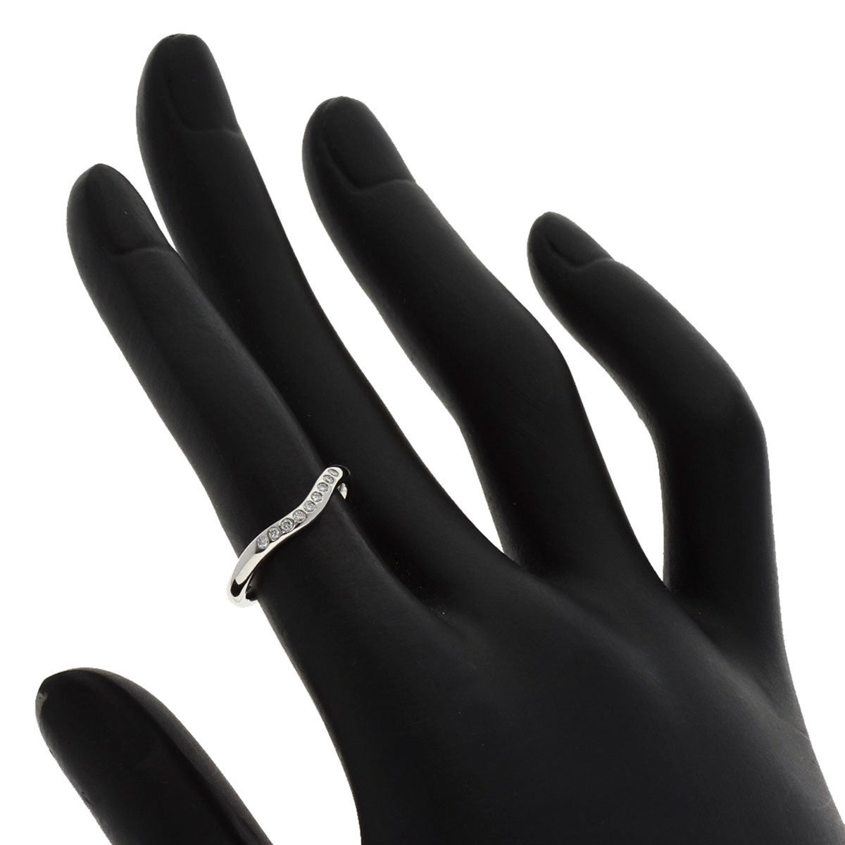 Tiffany Platinum 950 Band Ring (Pre-Owned)