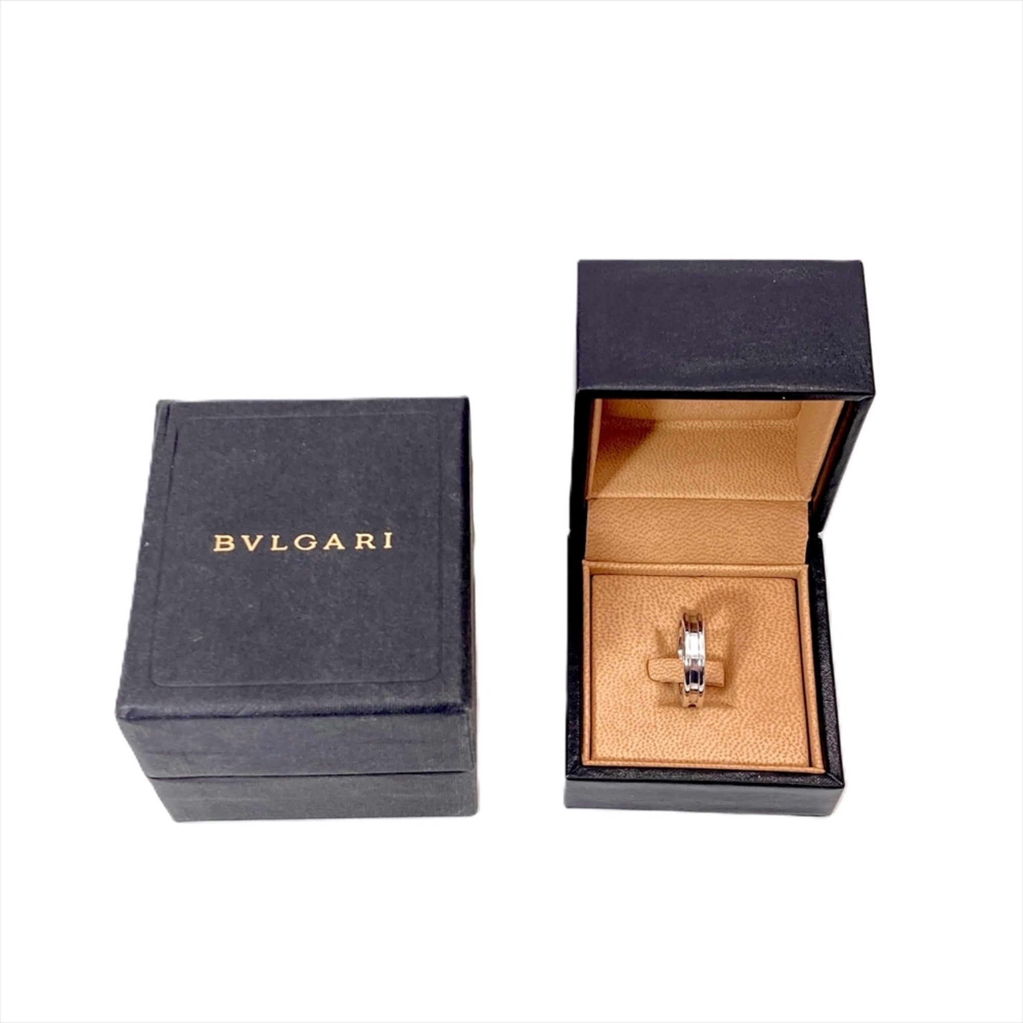Bvlgari White Gold White Gold (18K) Band Ring (Pre-Owned)