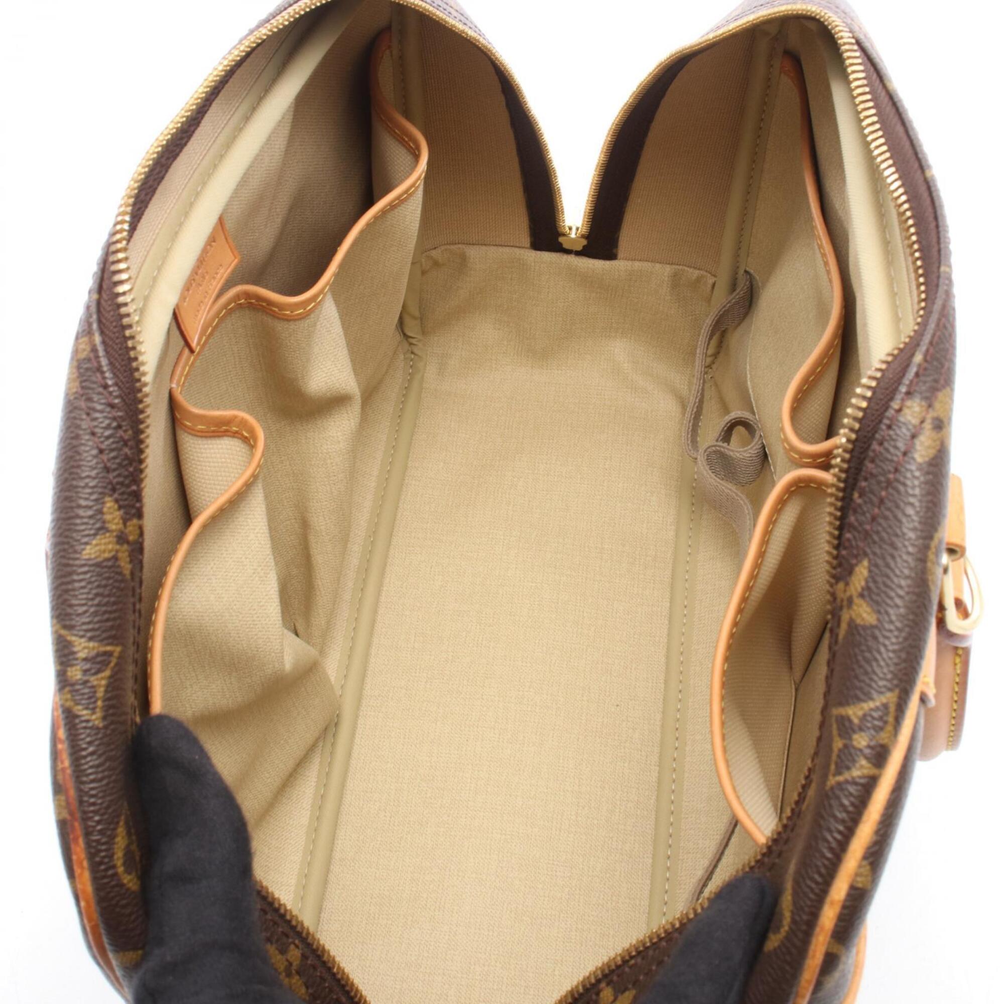Louis Vuitton Brown Monogram Coated Canvas Handbag (Pre-Owned)