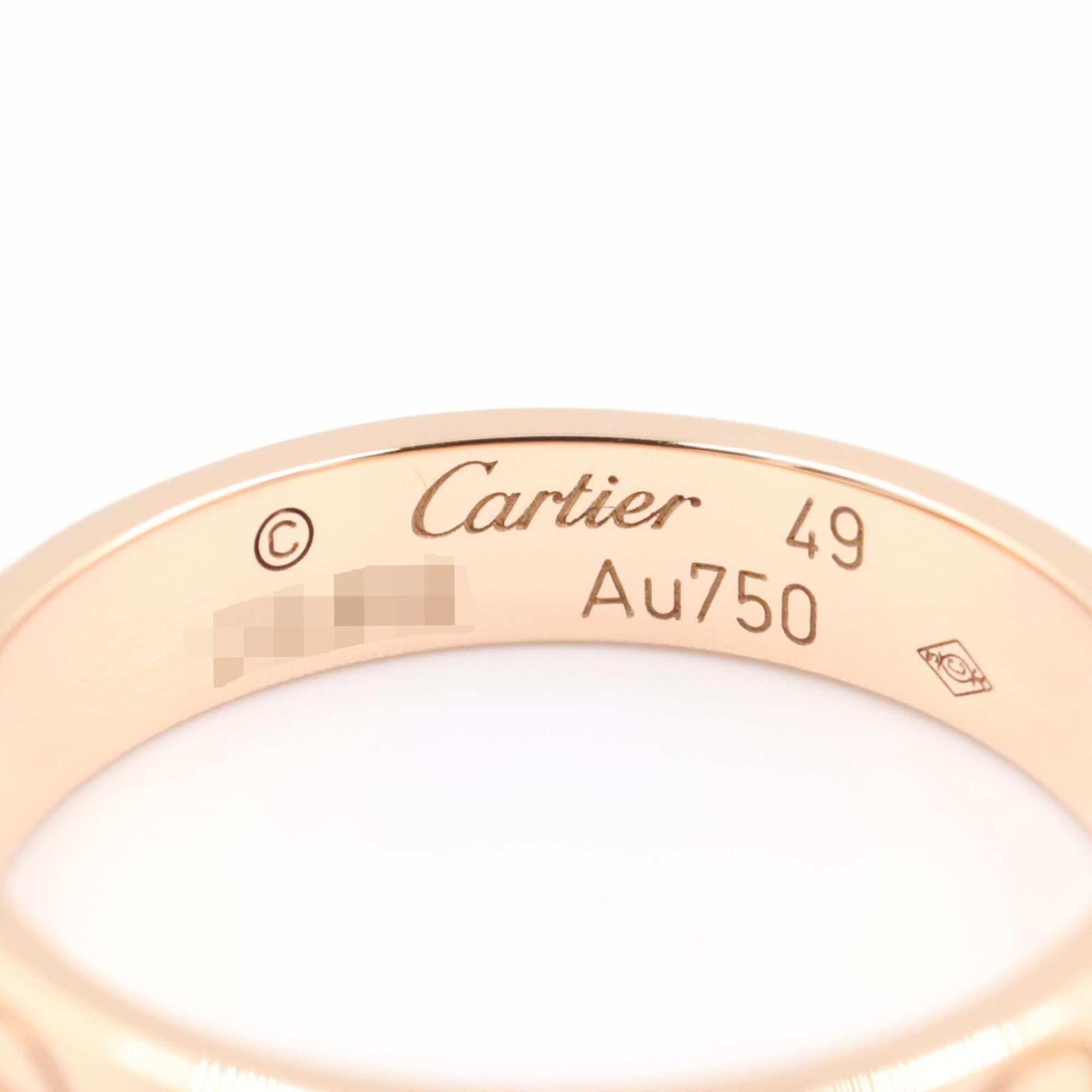 Cartier Gold Pink Gold (18K) Band Ring (Pre-Owned)