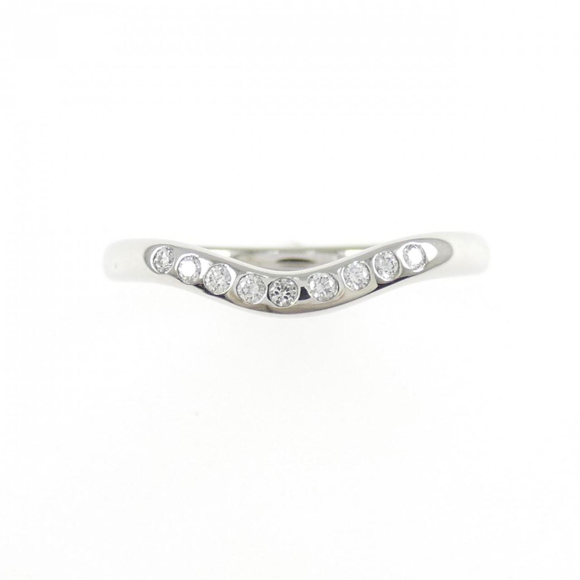 Tiffany Platinum Platinum 950 Band Ring (Pre-Owned)